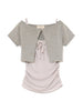gray / F