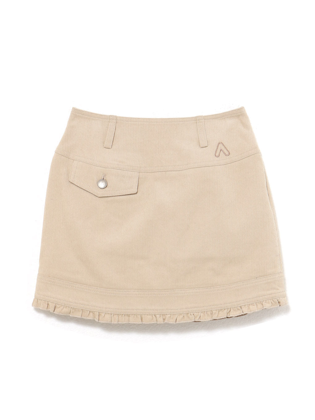 Elsa corduroy mini skirt
