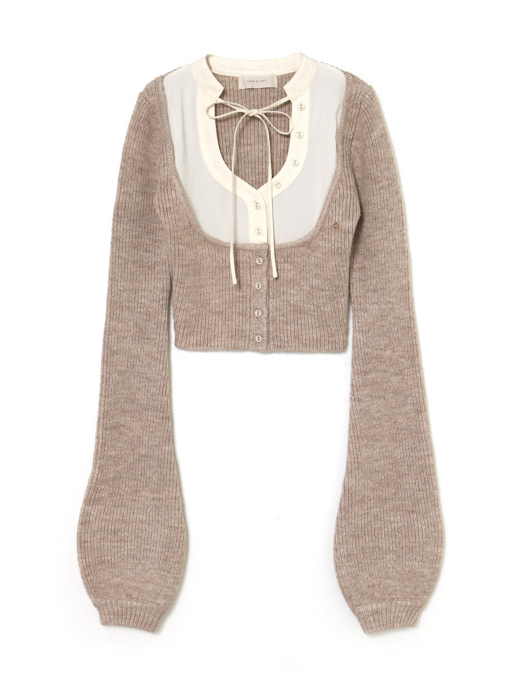 Rebecca ribbon knit tops