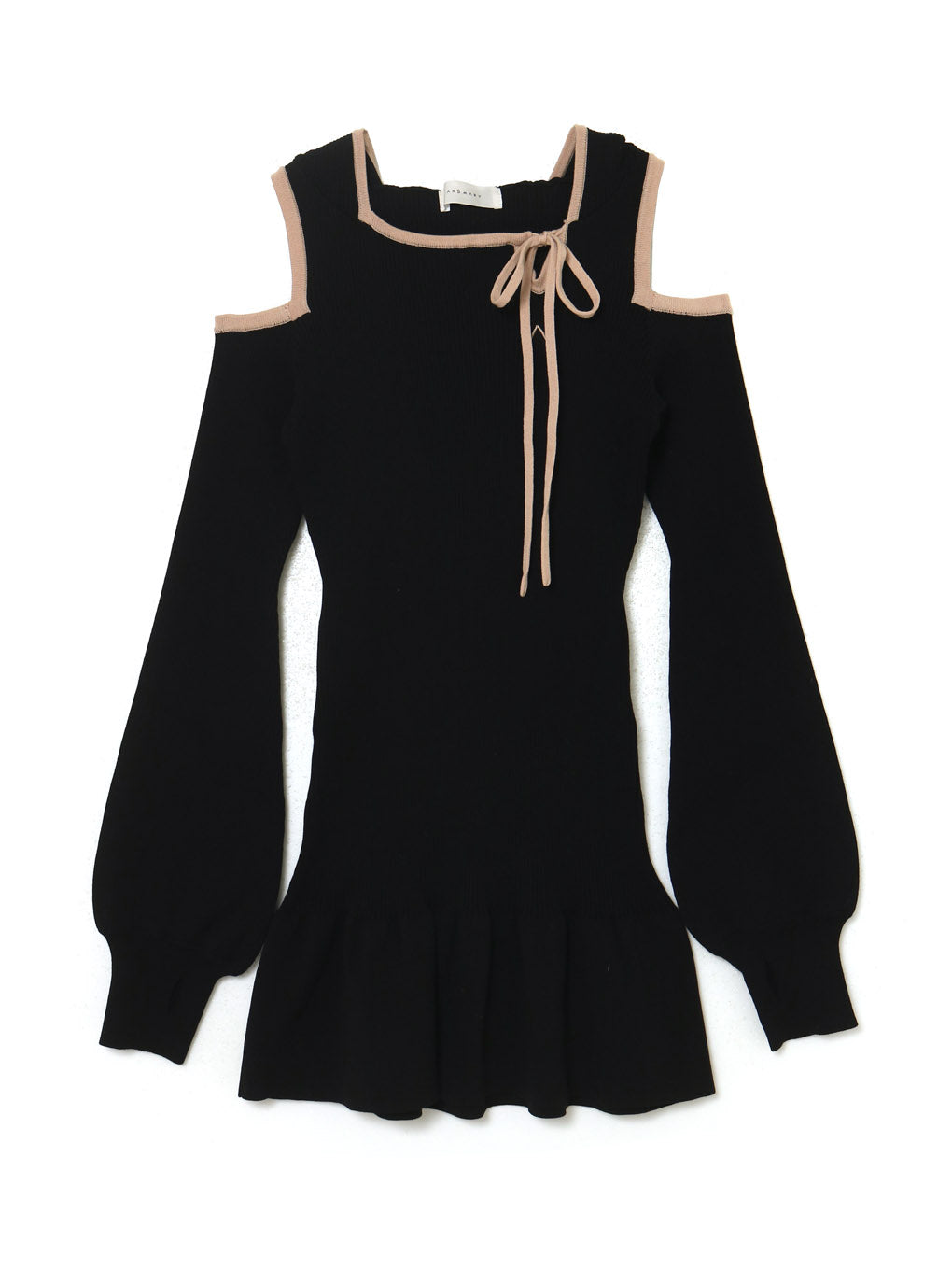 Annie ribbon mini dress