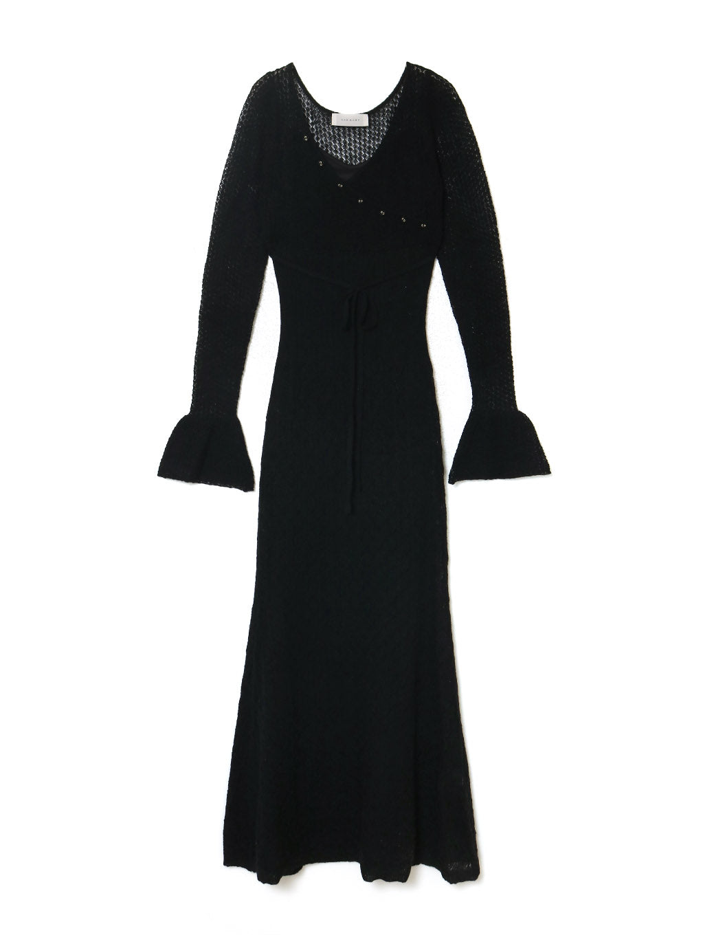 Bella seethrough knit dress