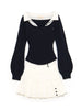 navy / F