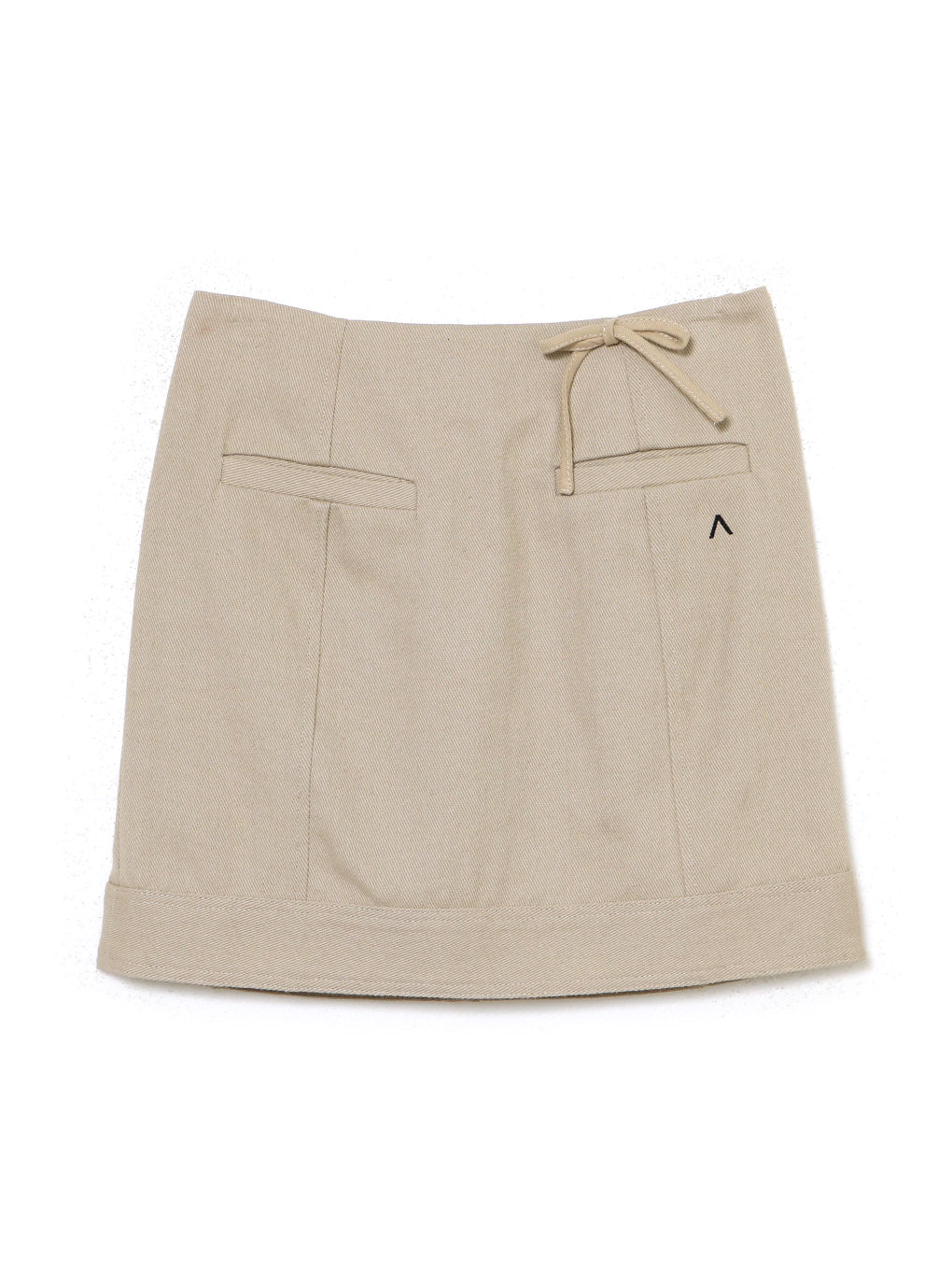 Lara ribbon mini skirt