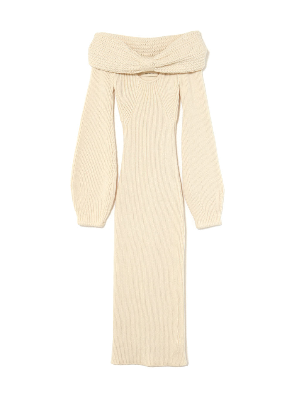 Amanda offshoulder knit dress