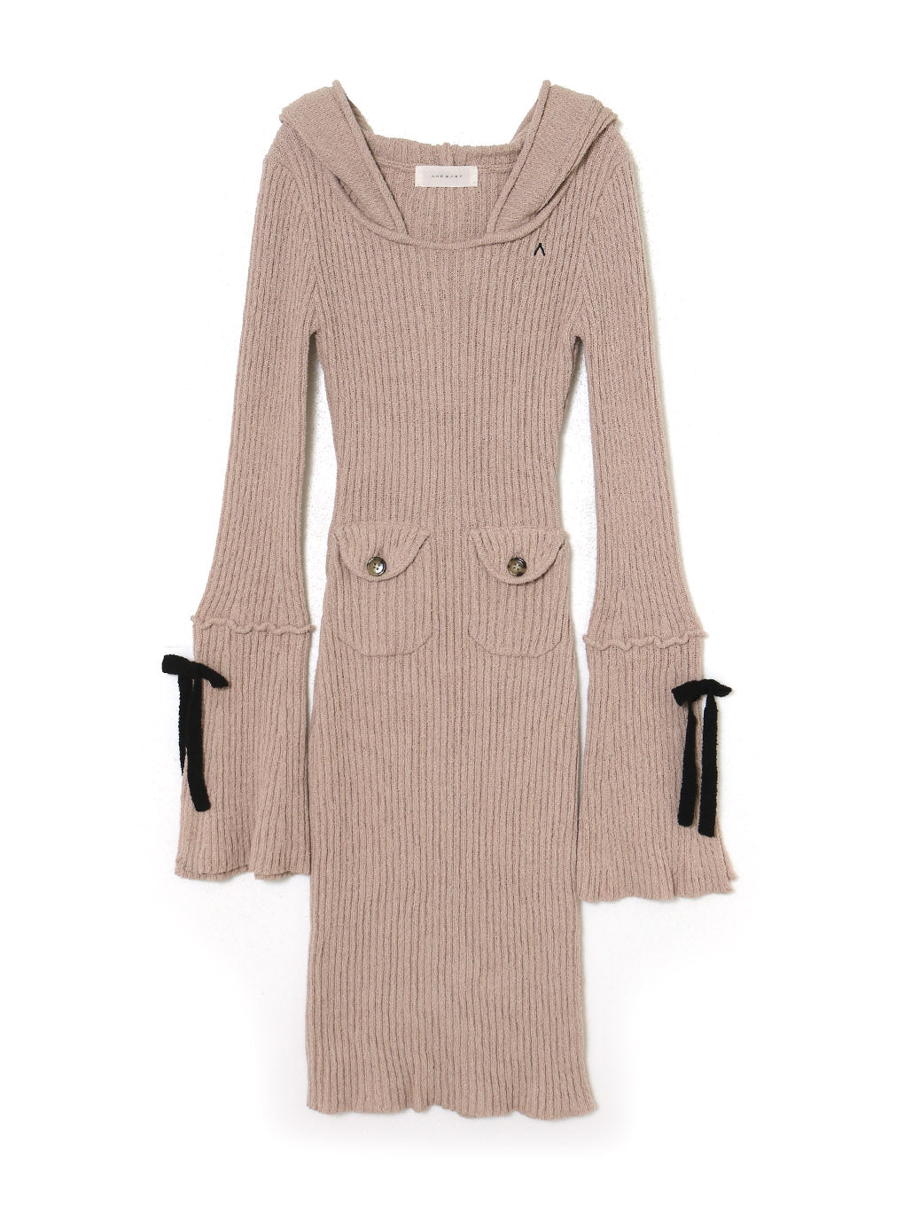 Ashley ribbon knit dress