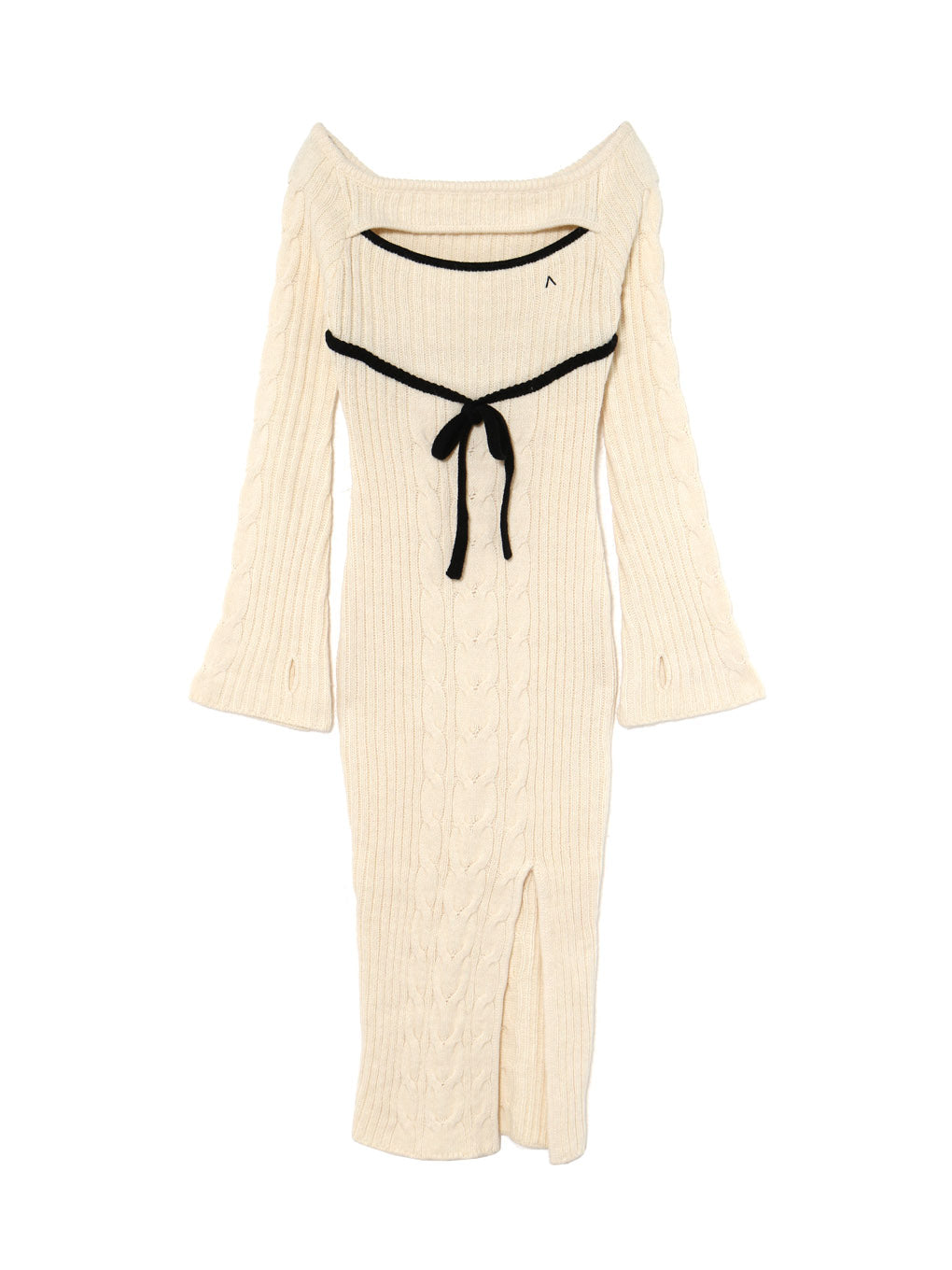Joan ribbon knit dress
