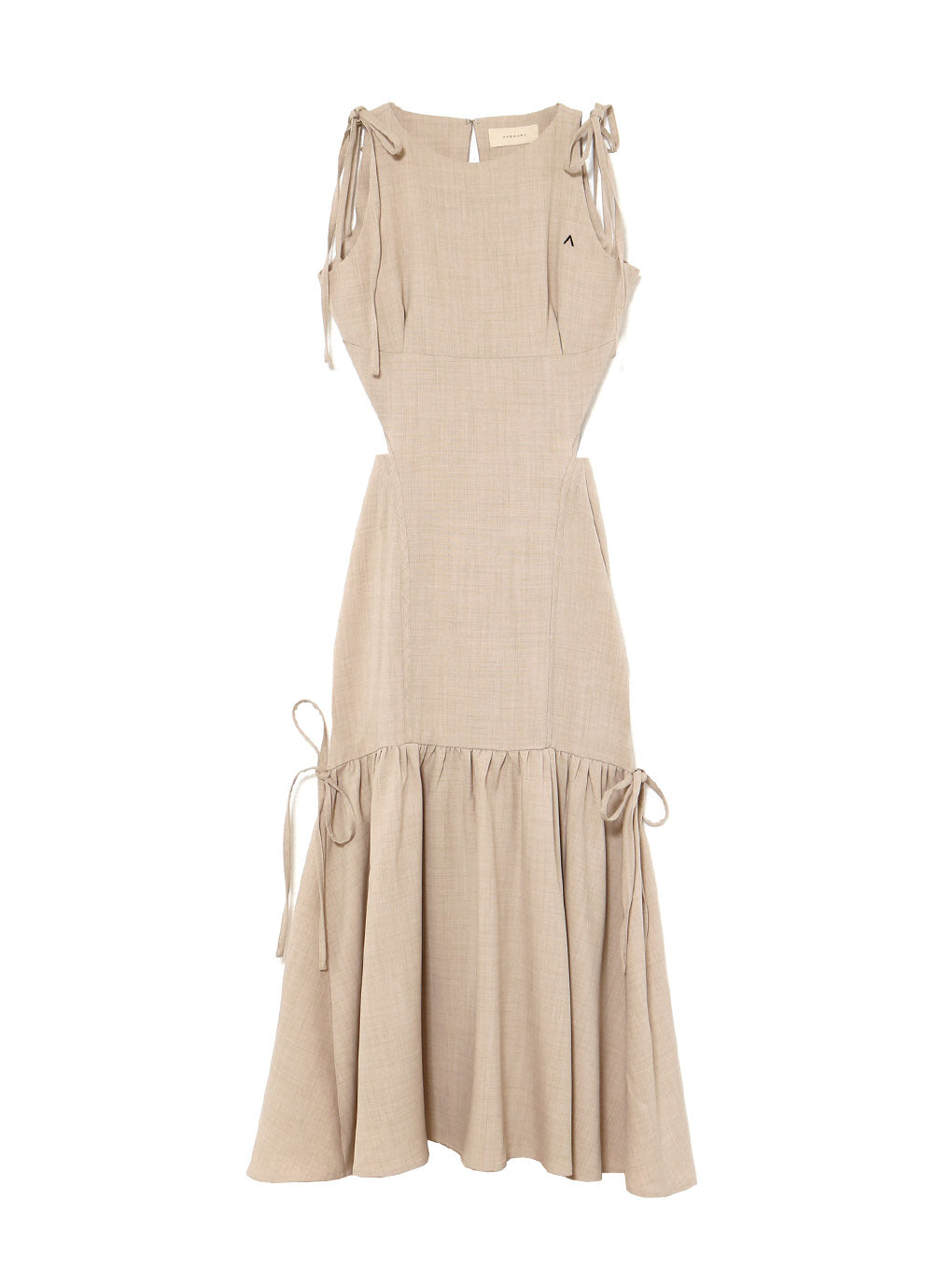 Grenda ribbon long dress