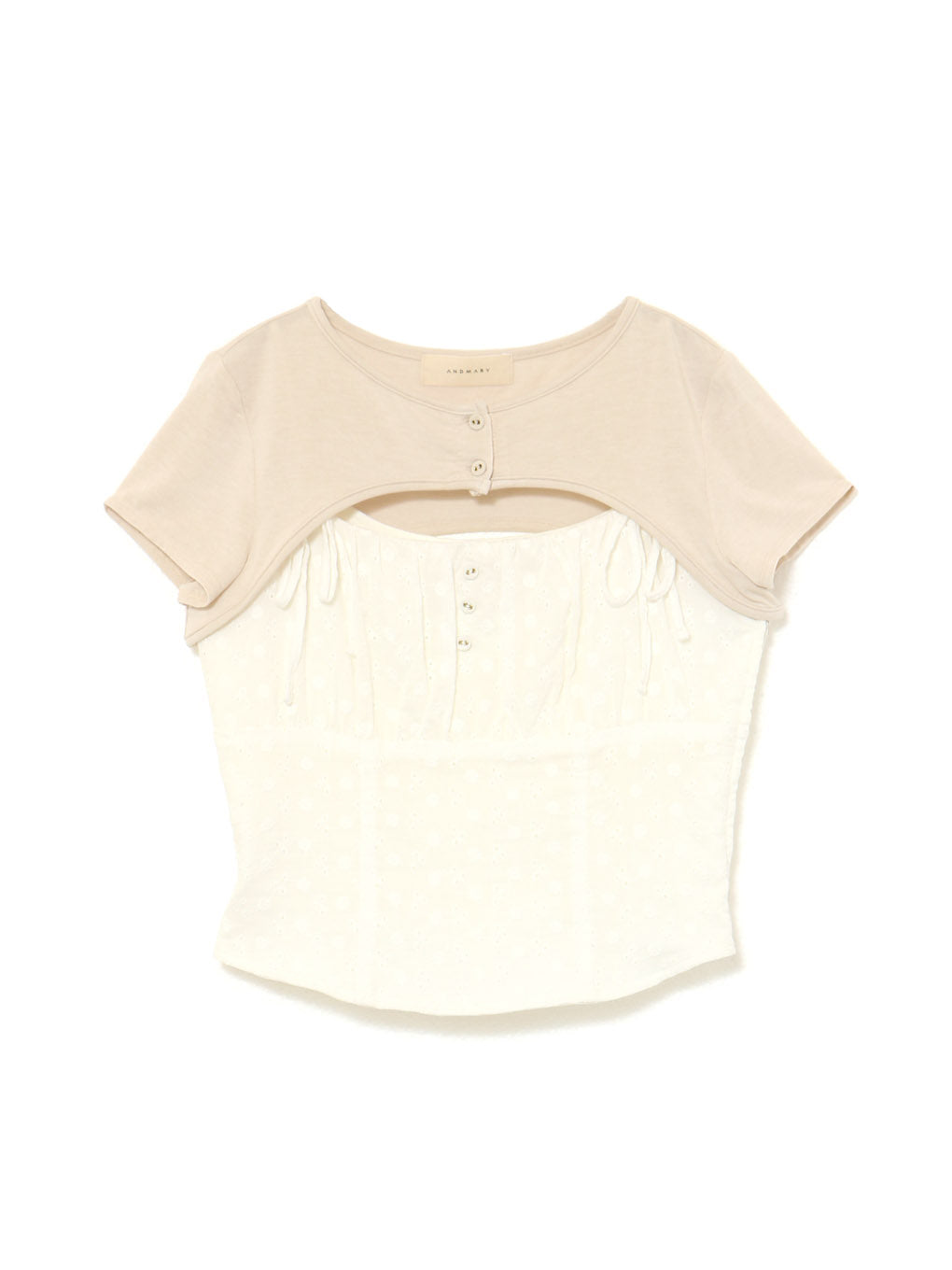 Poppy cotton lace set