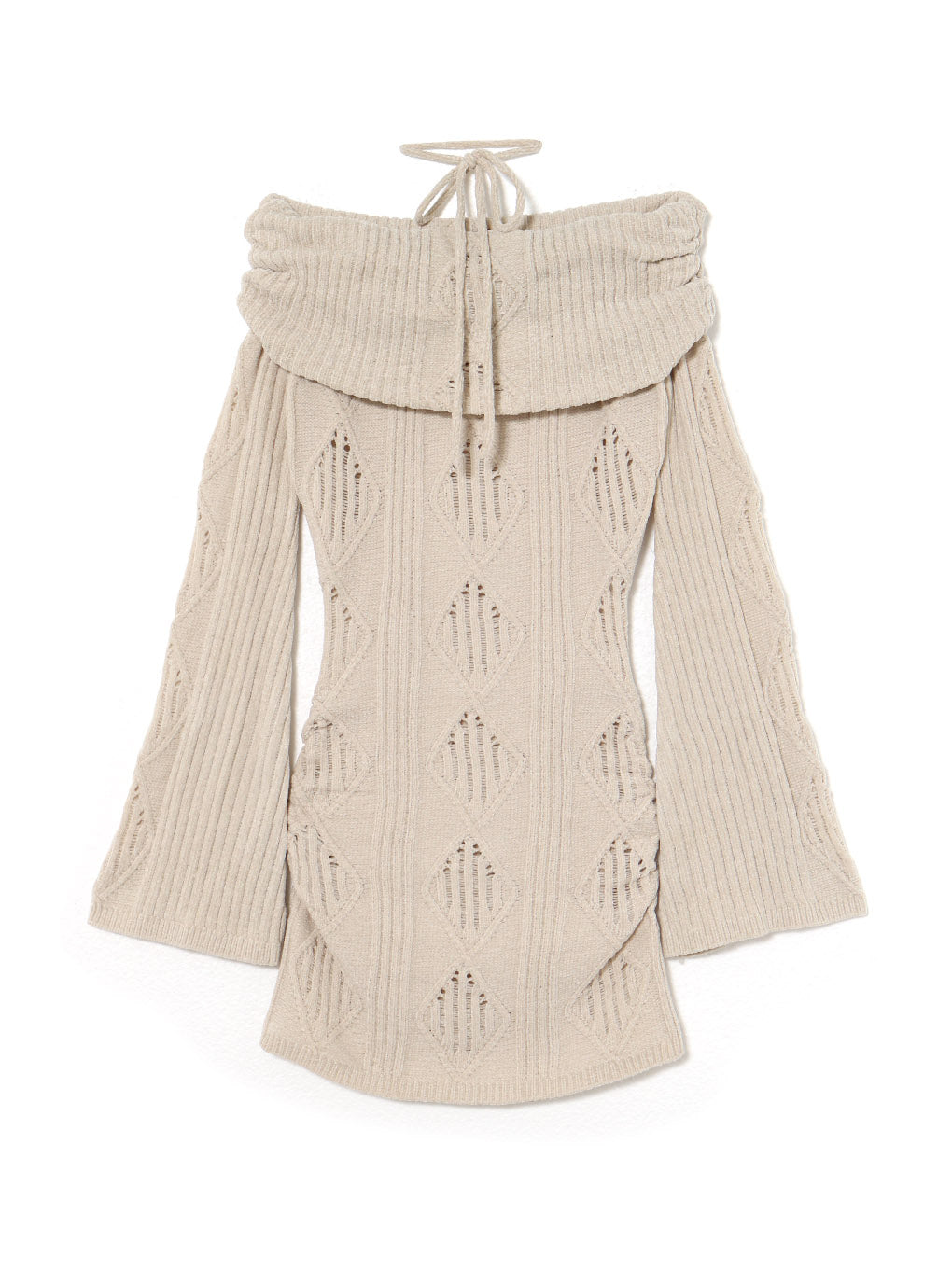 Cameron cable knit mini dress
