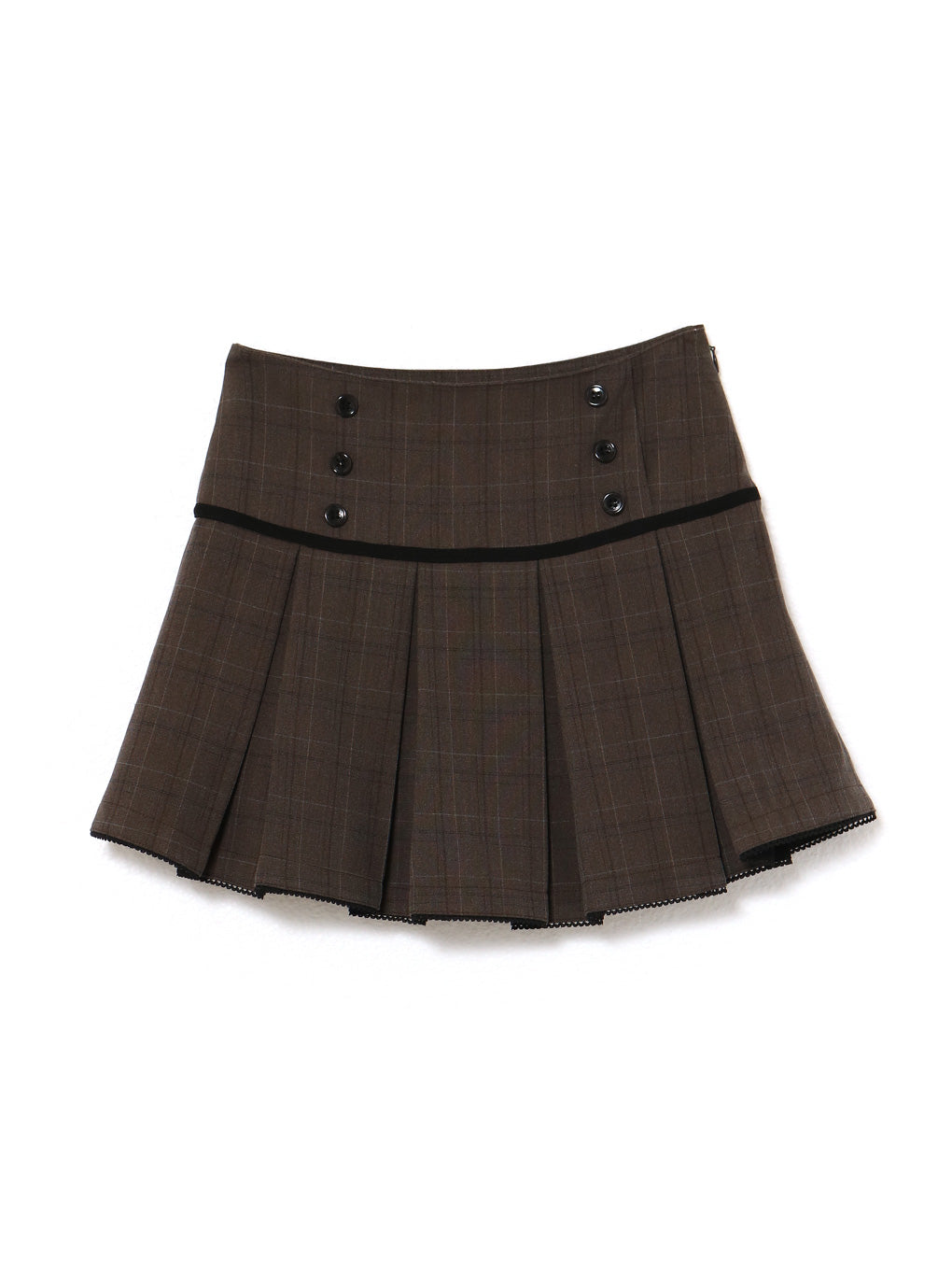 Miu pleats skirt
