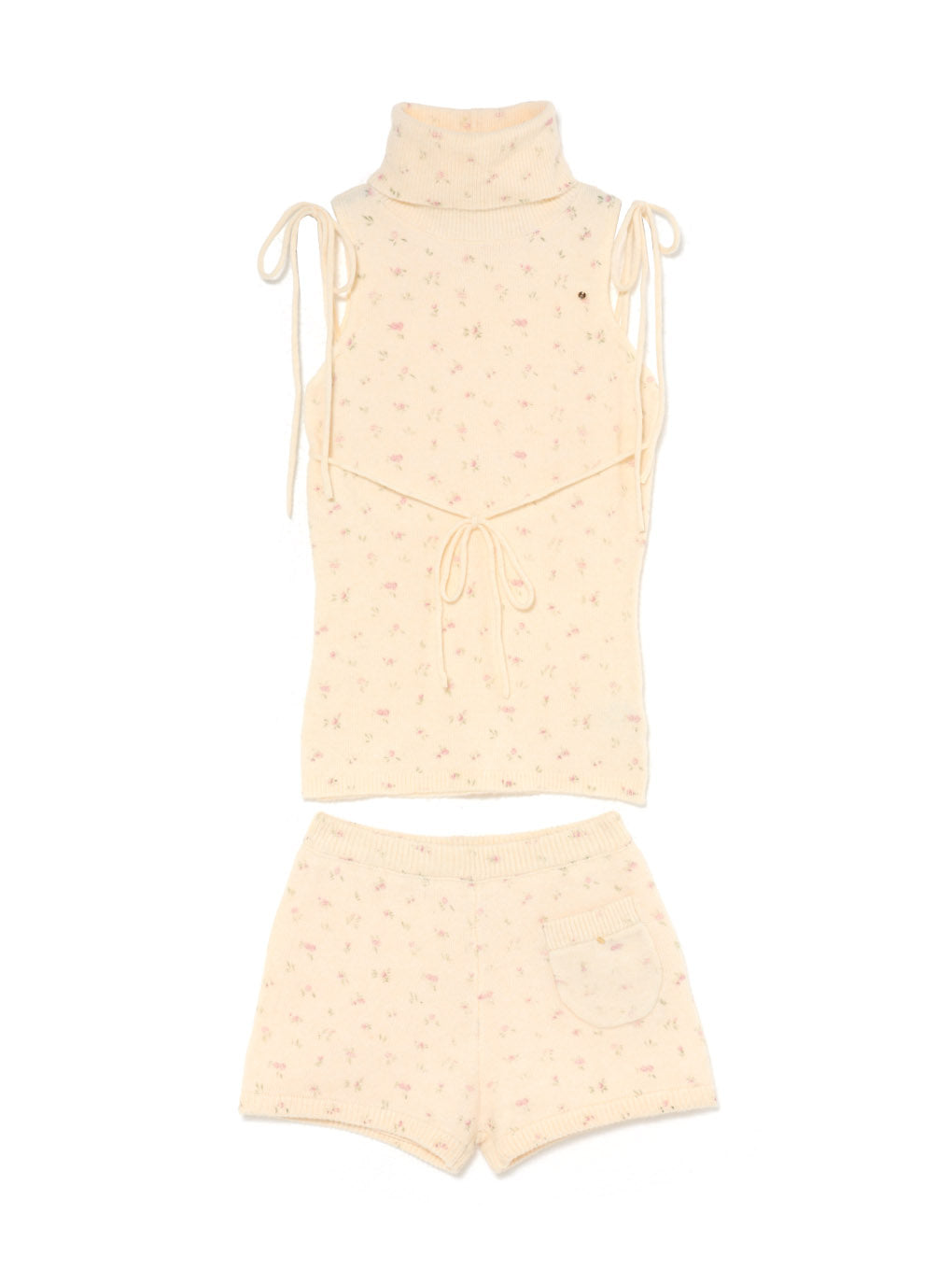 Rosie flower knit set up