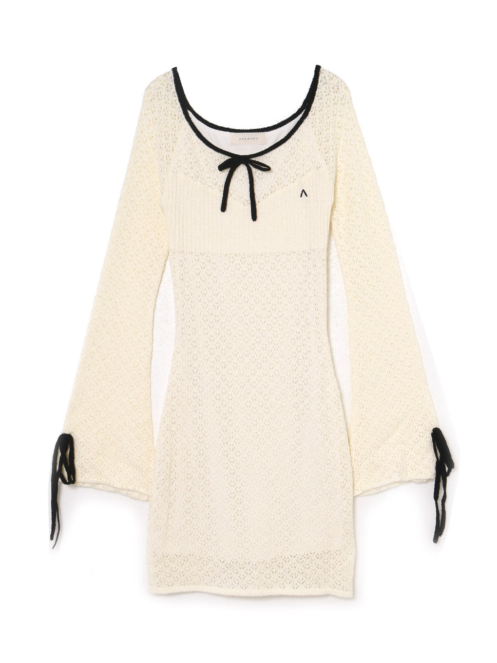 Lily crochet mini dress