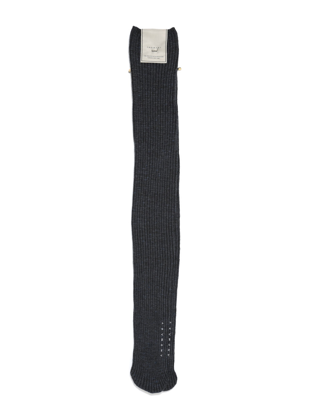 Rib knee high sox