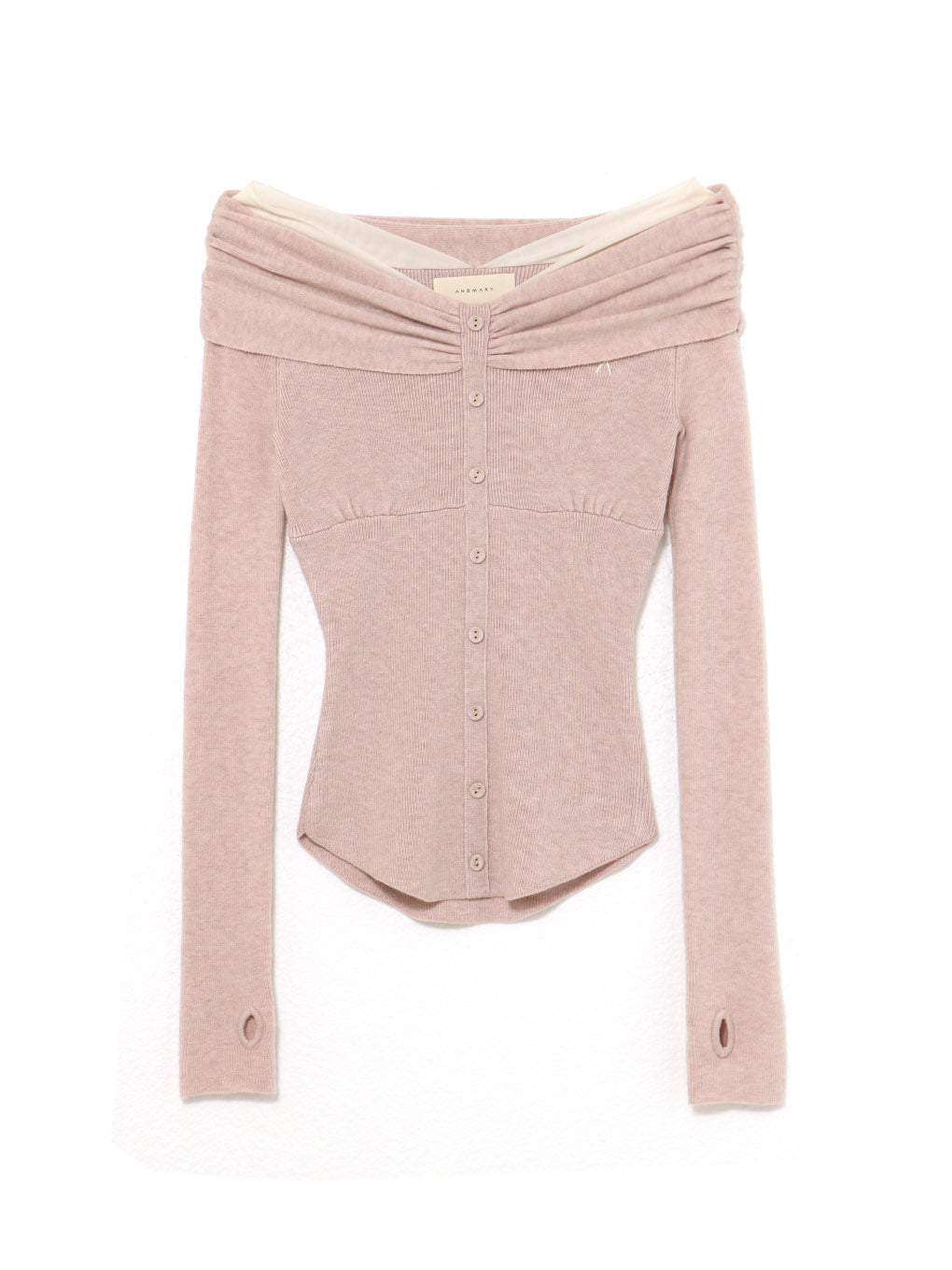 Shannon tulle knit tops