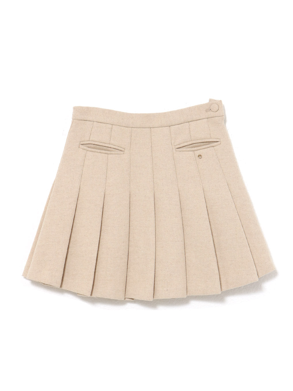 Zoey pleats mini skirt