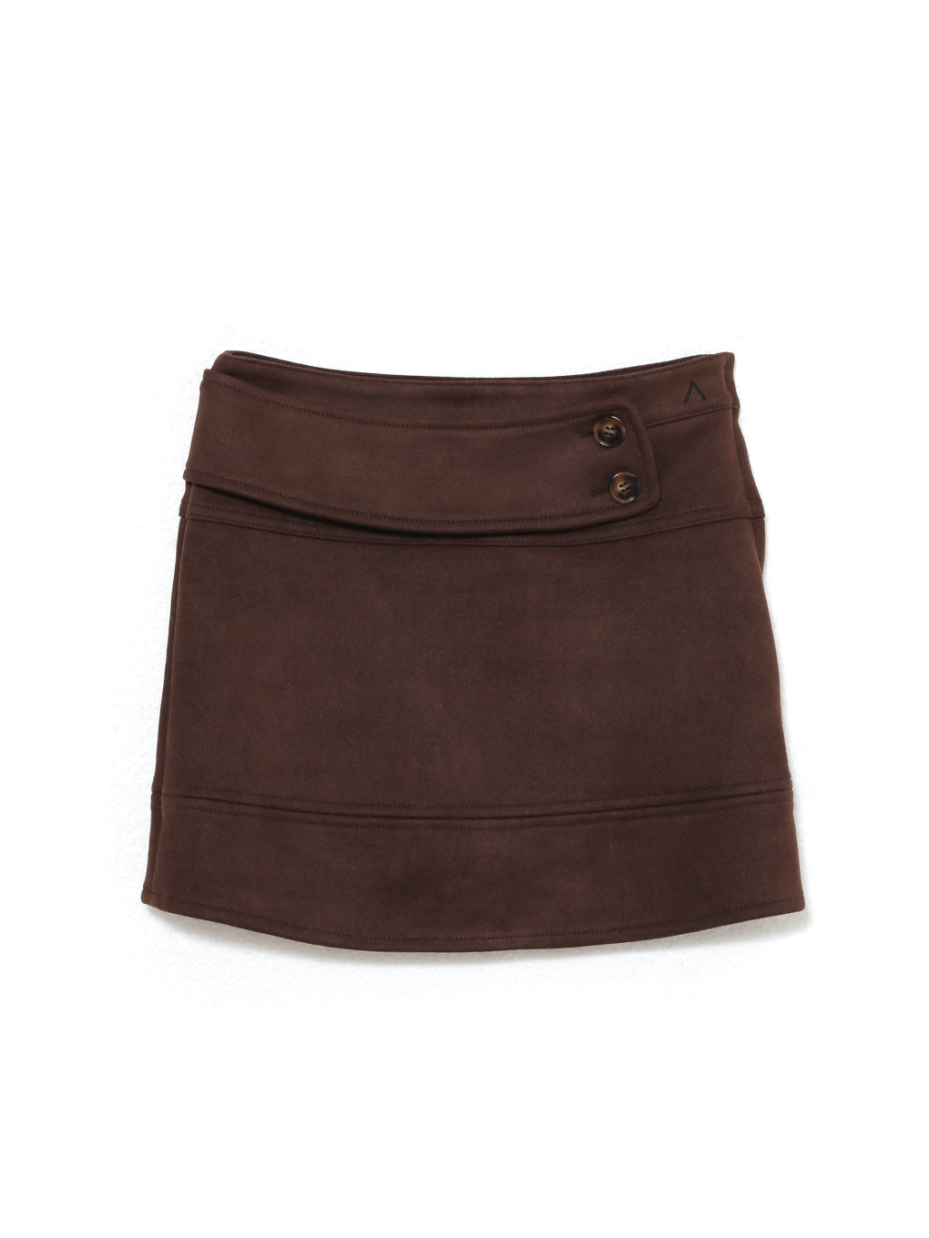 Raka suede belt skirt