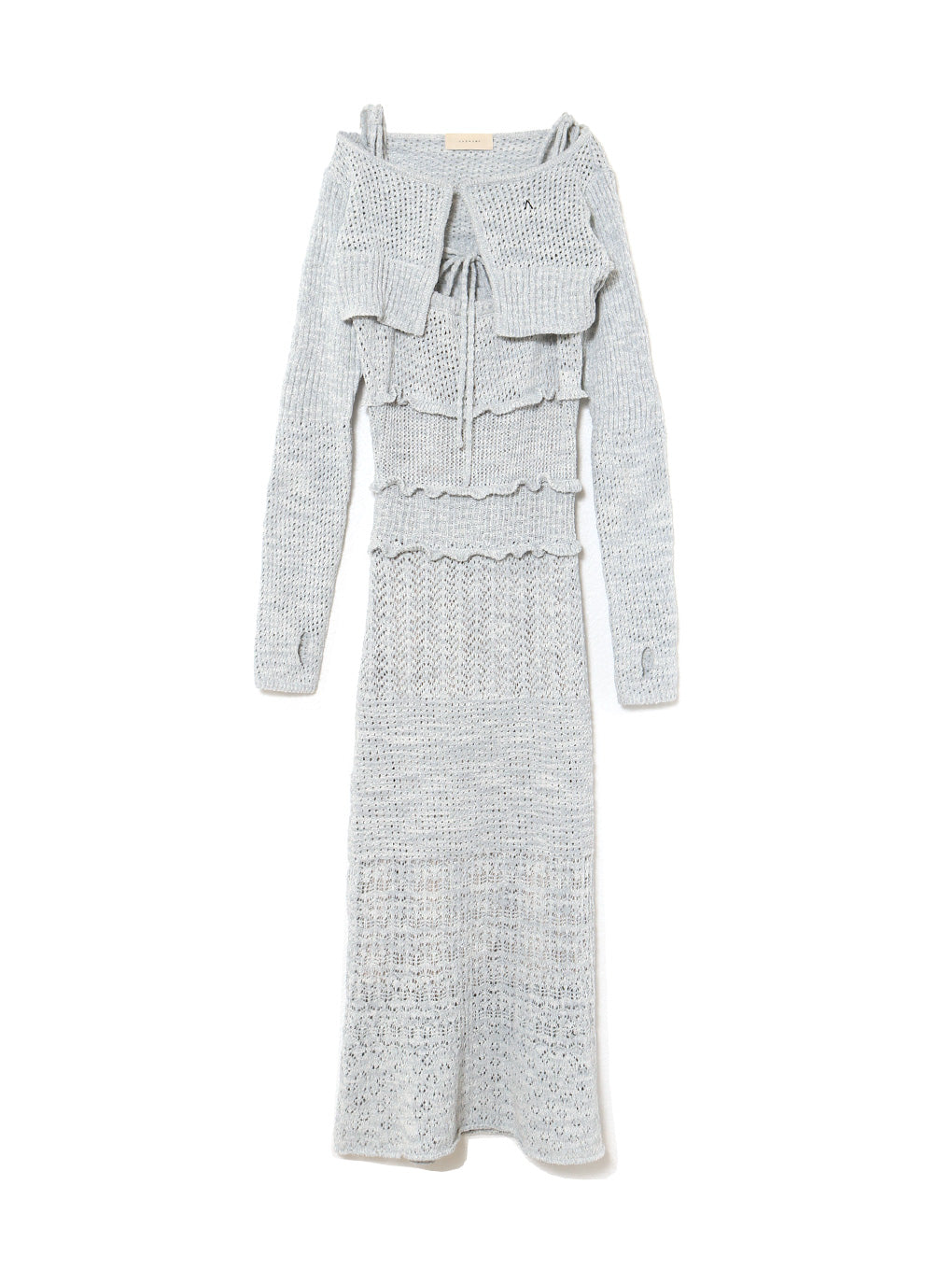 Sabrina frill set dress
