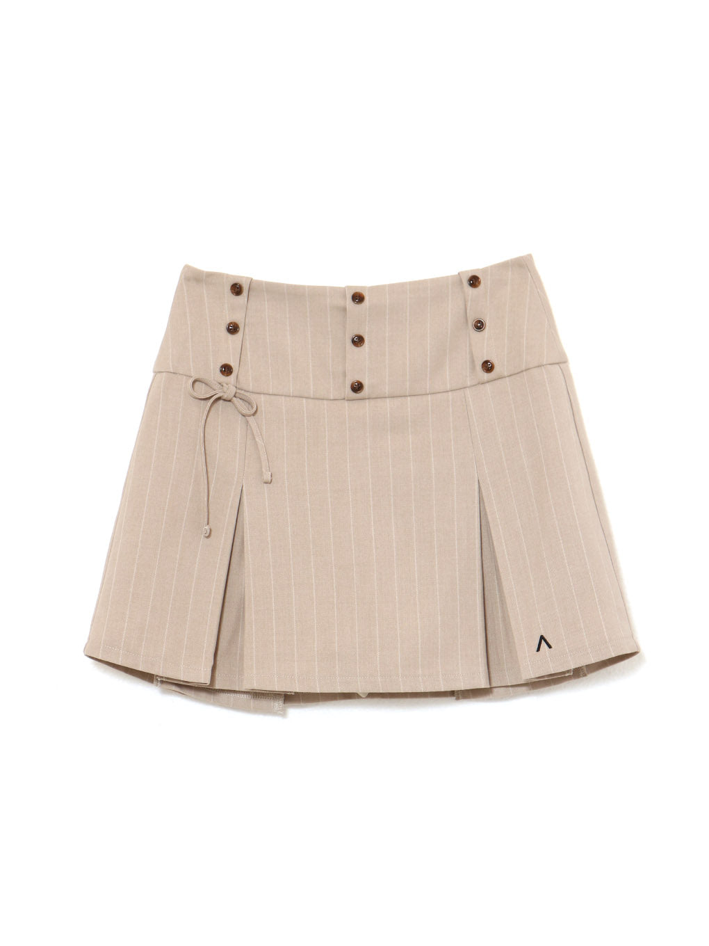 Bibi pleats mini skirt