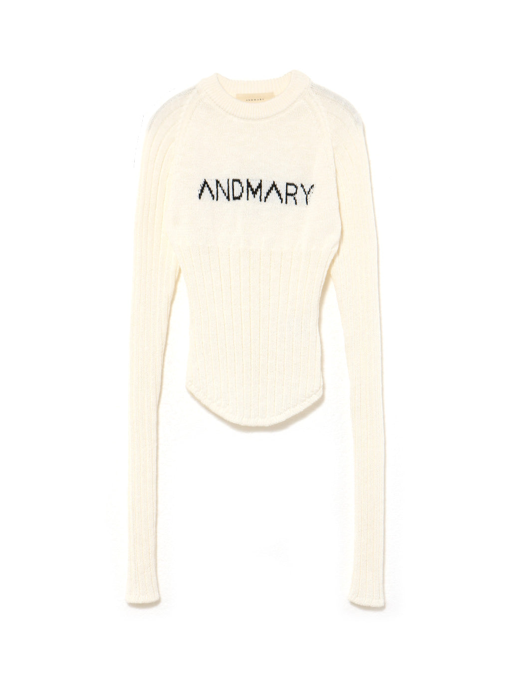 Mary logo knit tops