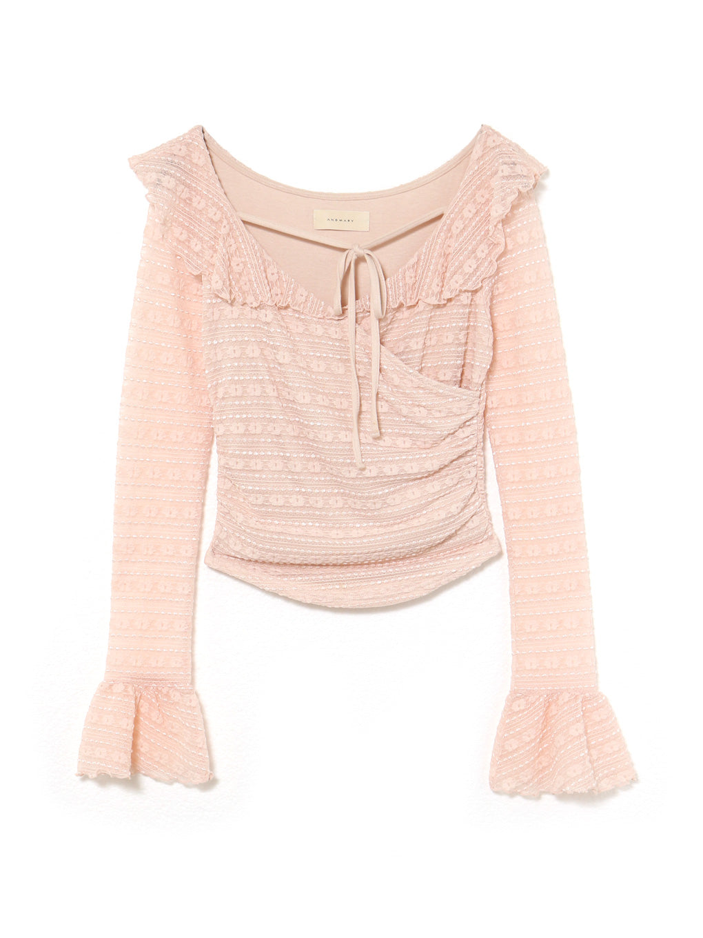 Frill lacy tops