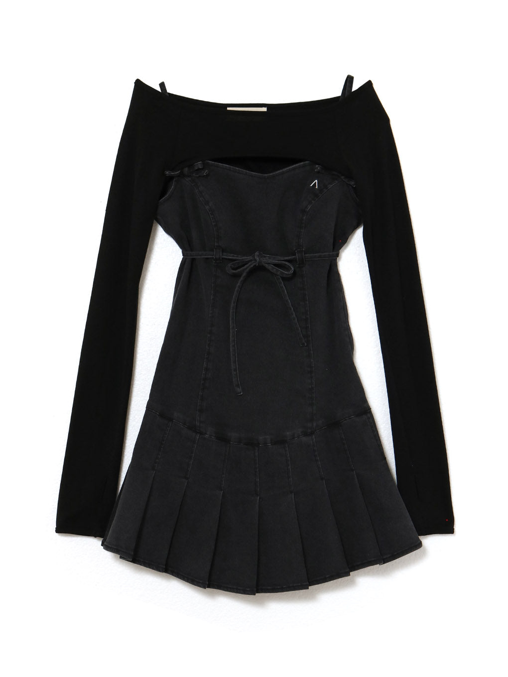 Bonnie denim mini dress