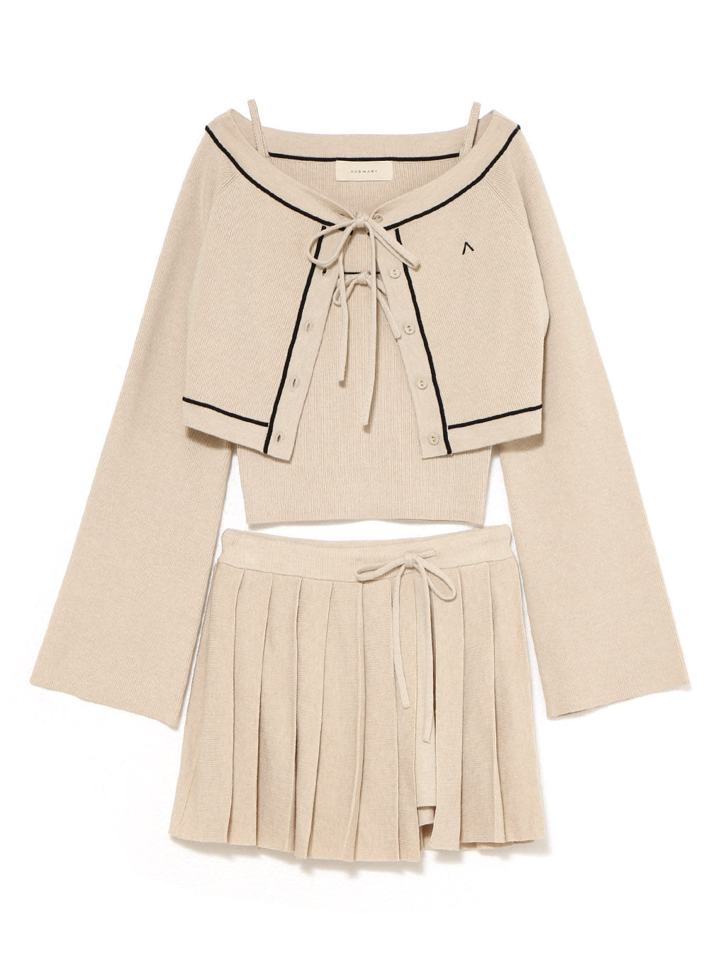 Jennie line knit set up