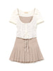 beige / F