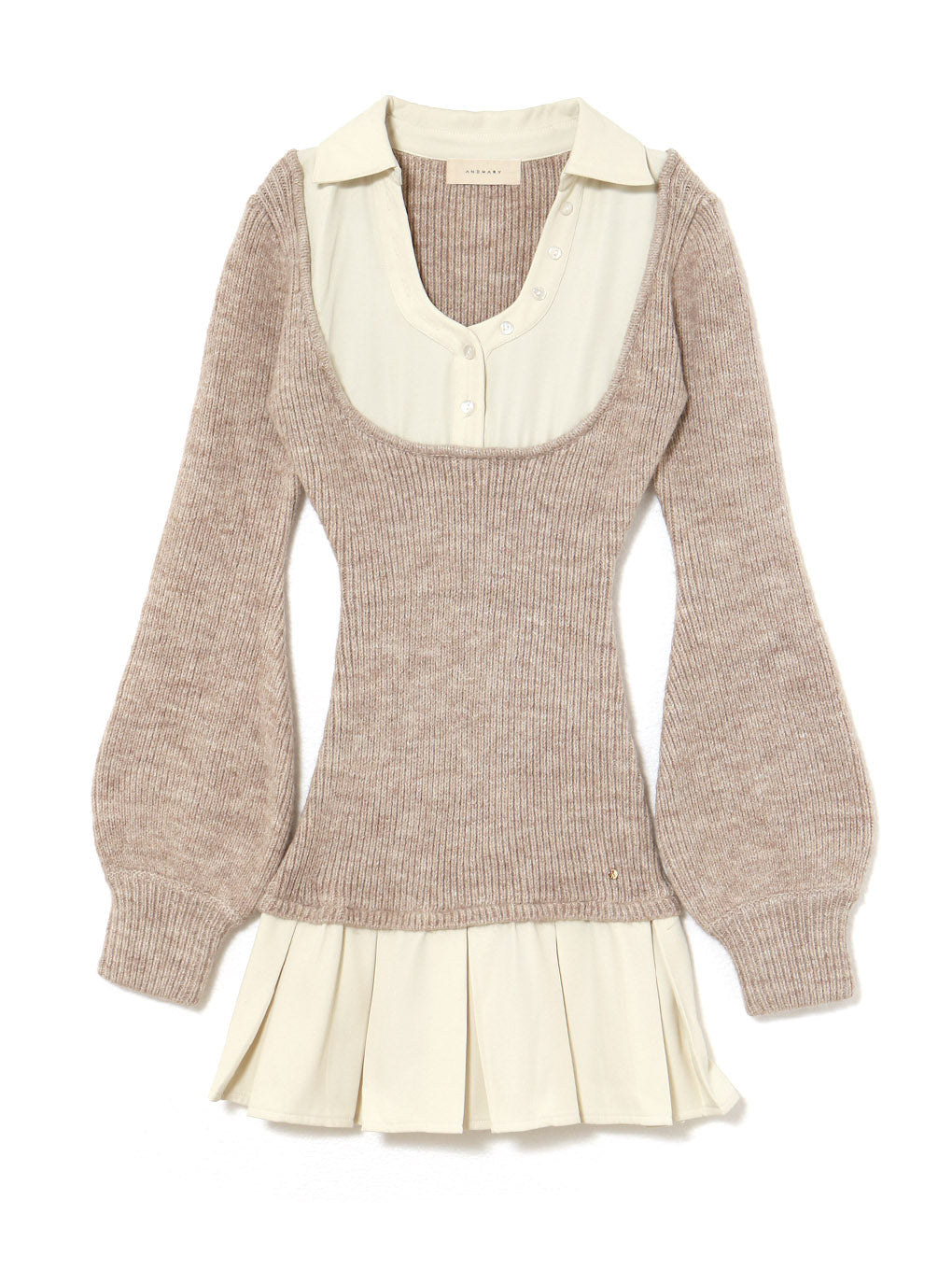 Demi layered mini dress