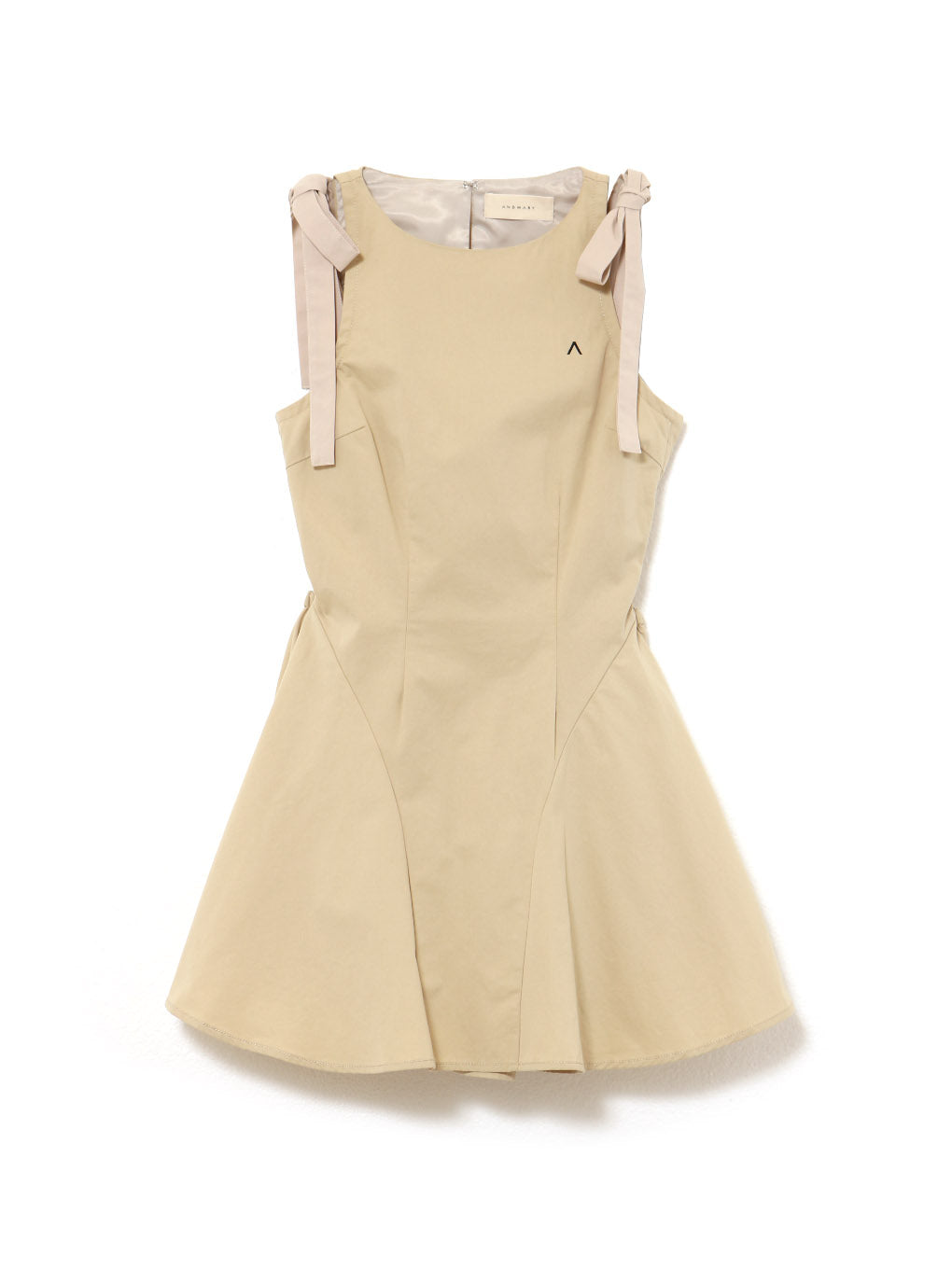 Jozy ribbon flare mini dress