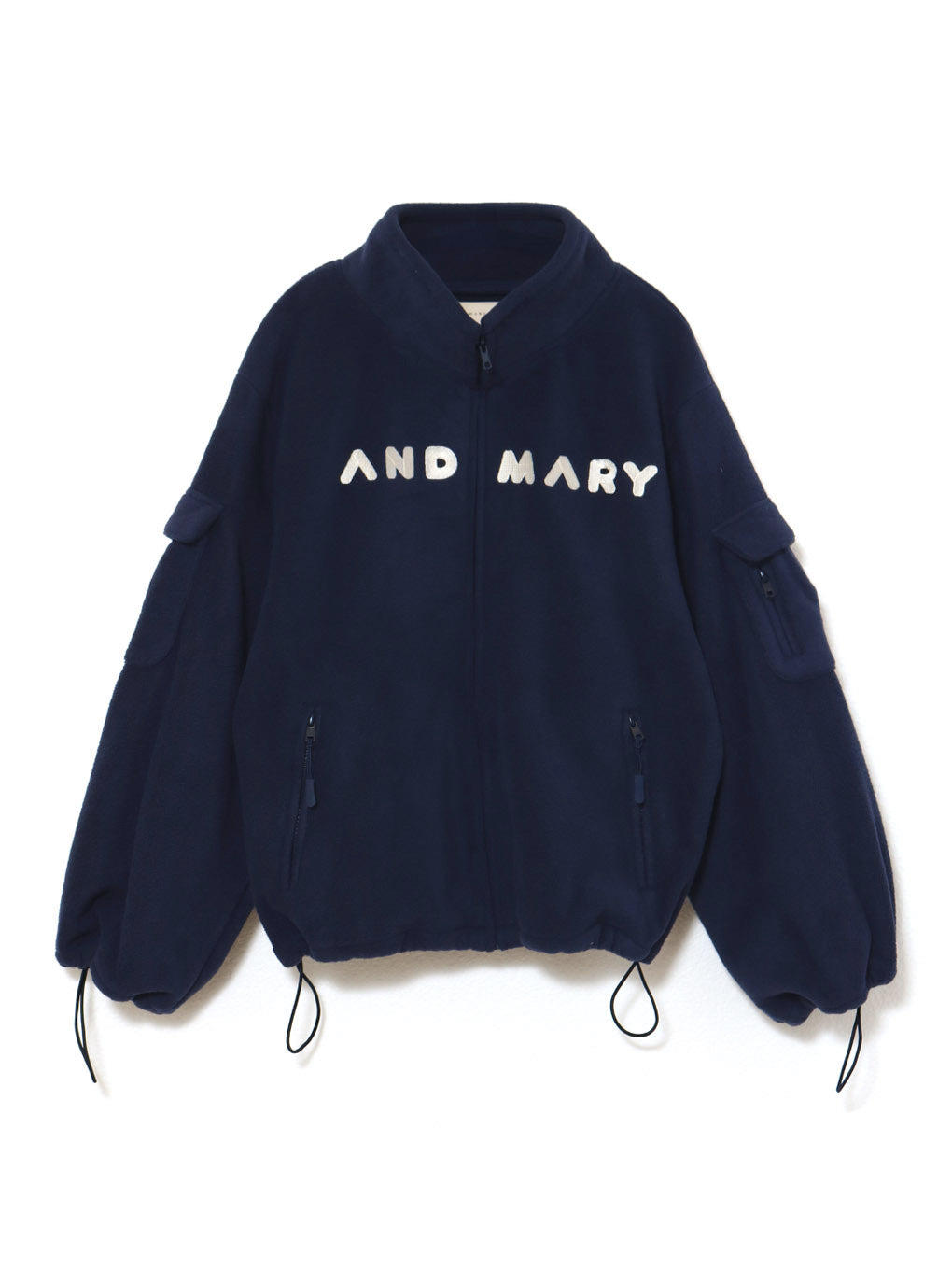 Mary logo fleece jacket