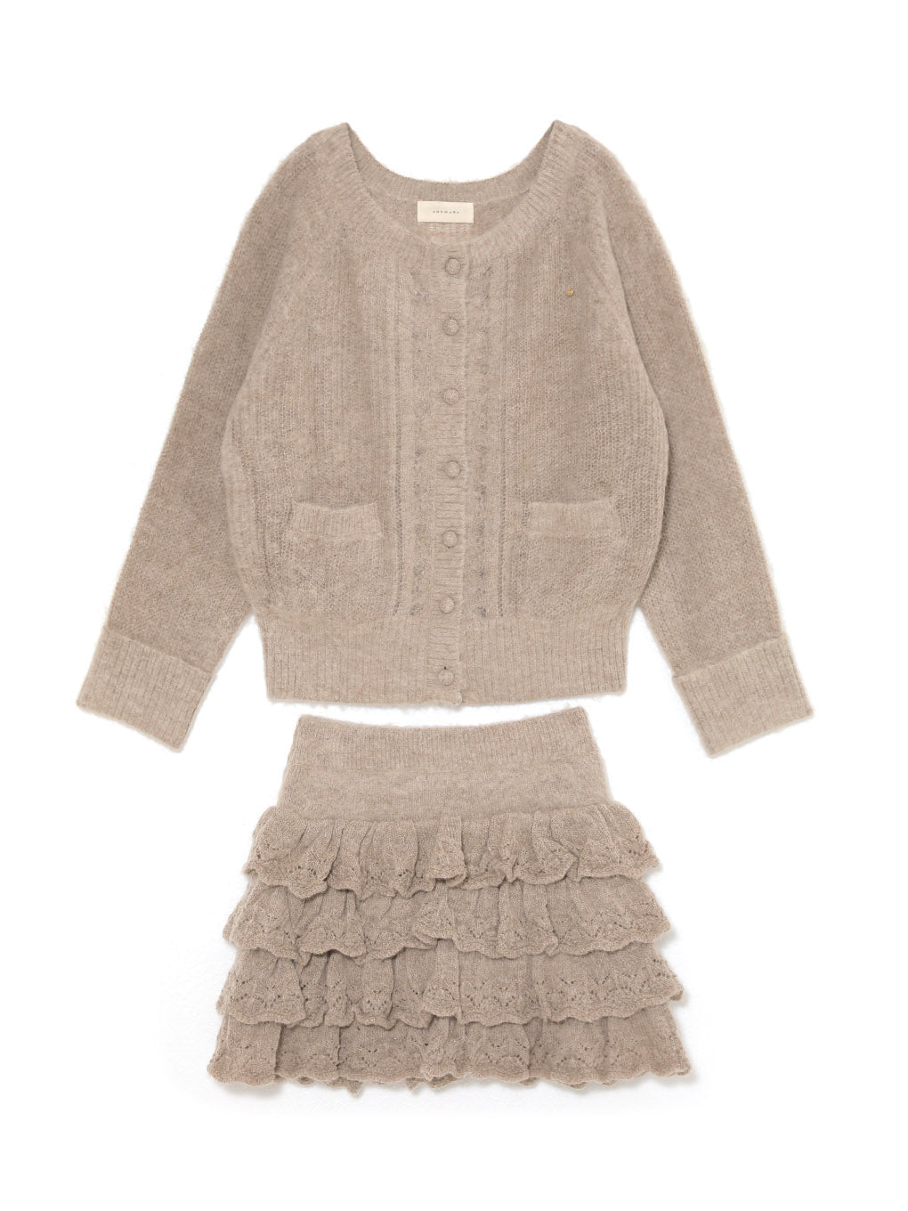 Riri crochet knit set up