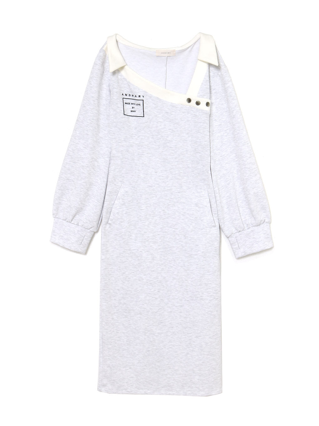 Lucy logo long dress