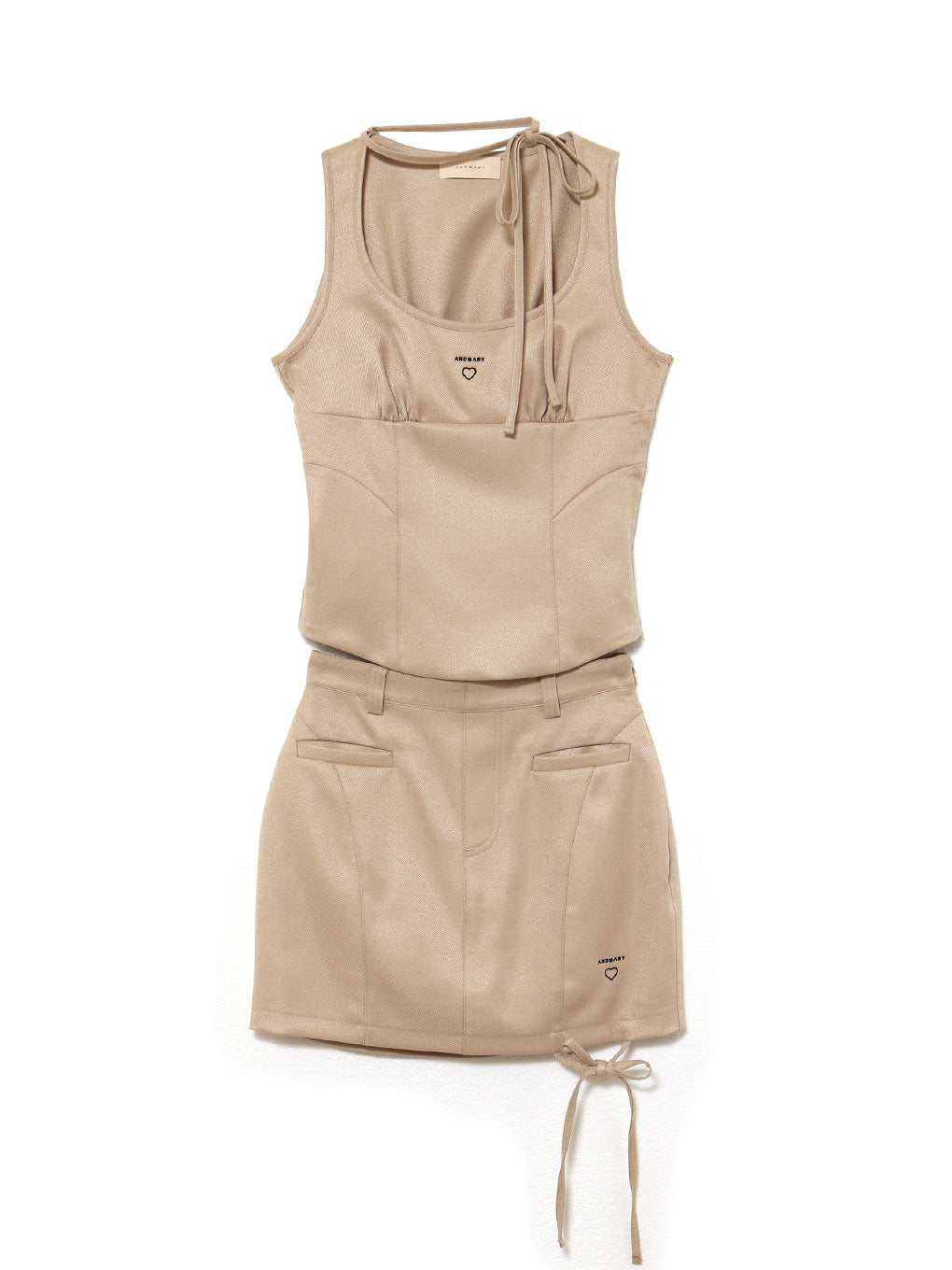 Donna ribbon skirt set up