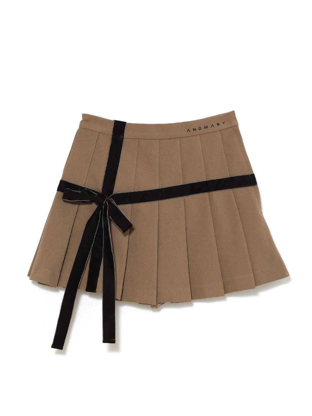 Valentine ribbon mini skirt