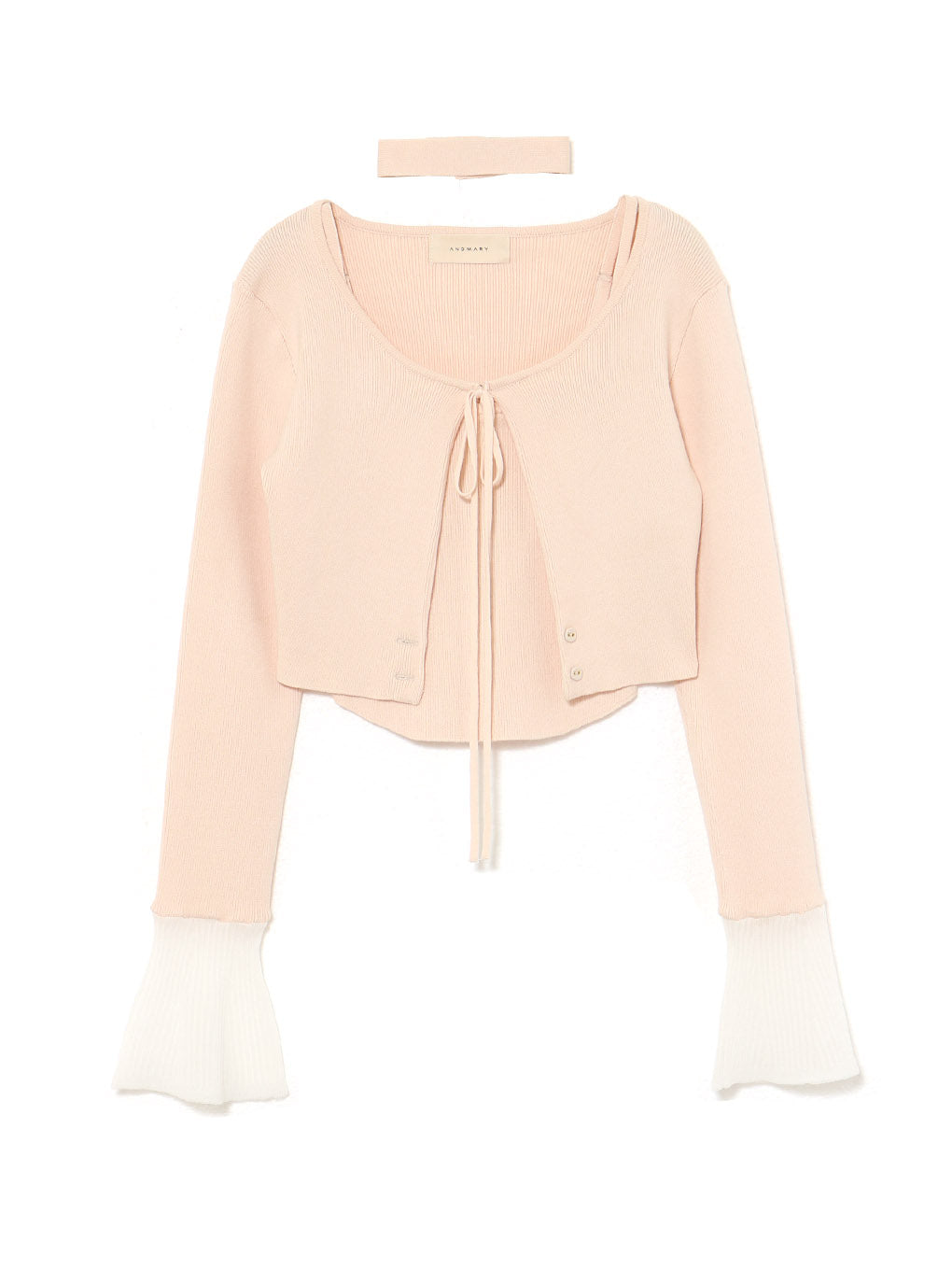 Candy sleeve knit set