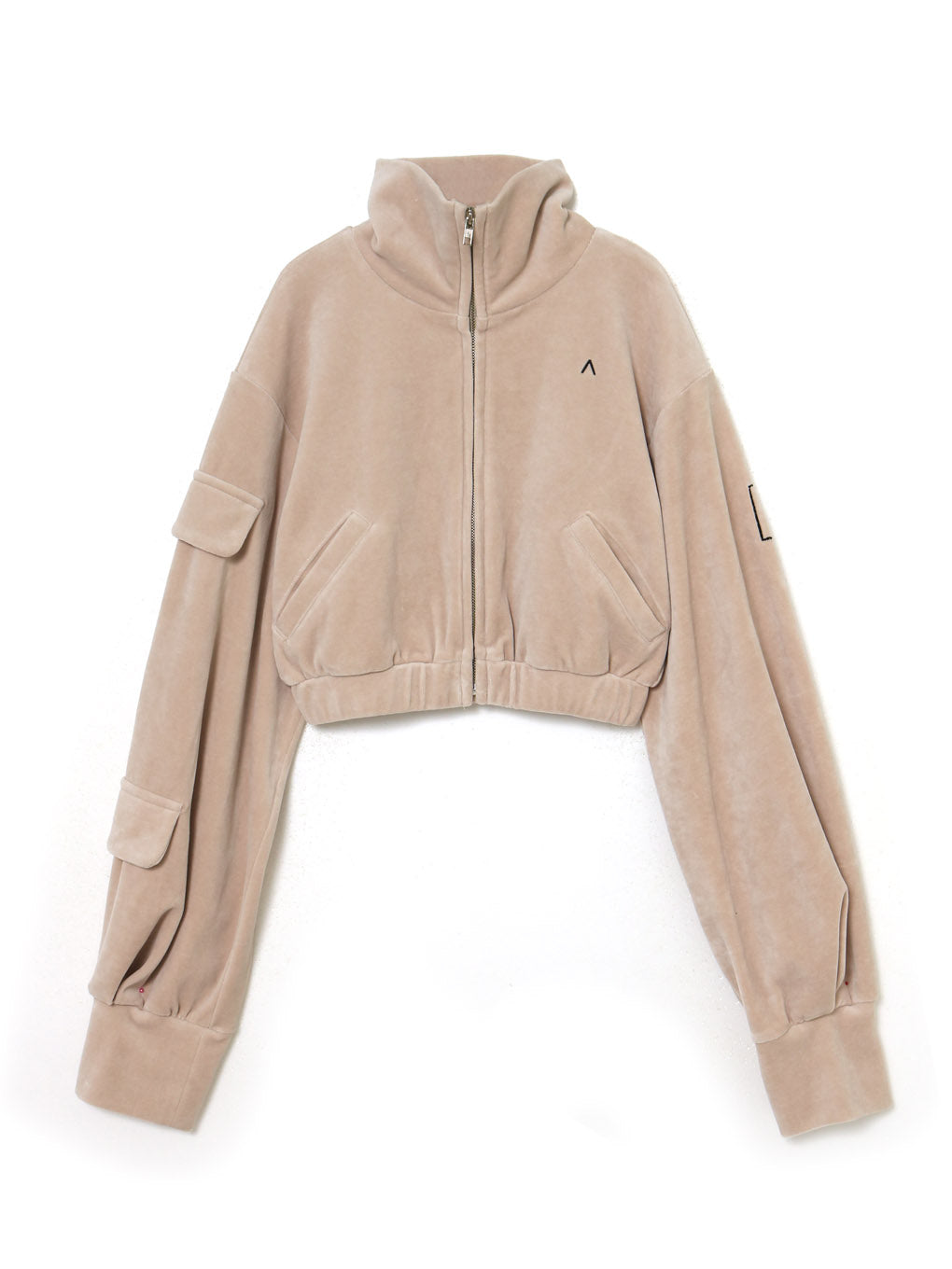 Nora pocket zip tops