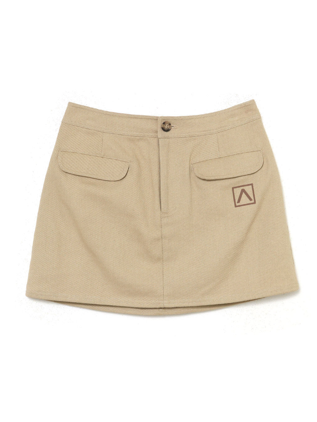 Jane logo mini skirt