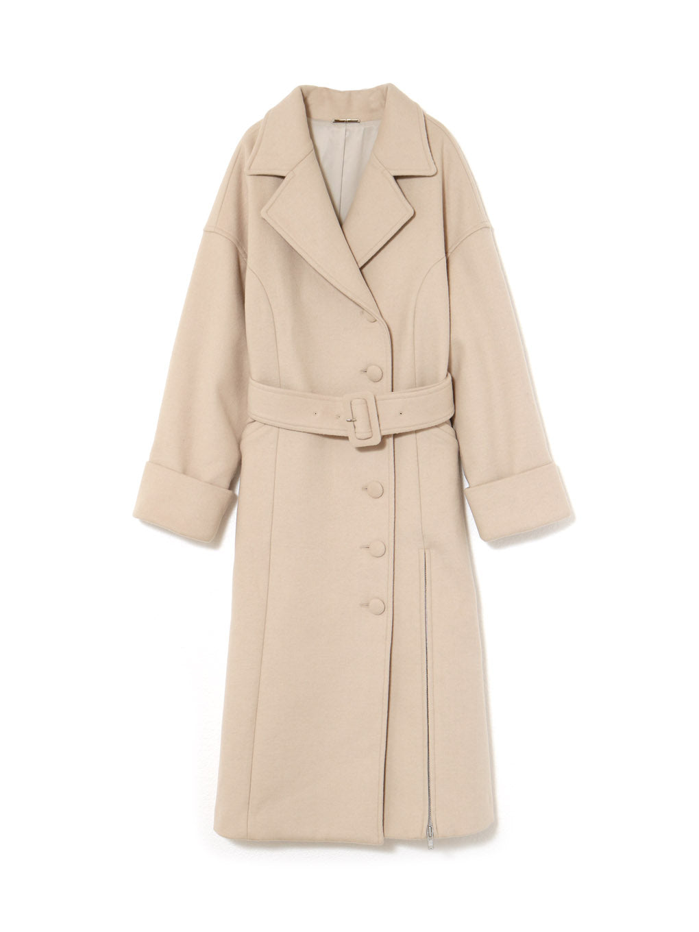 Ange slit long coat