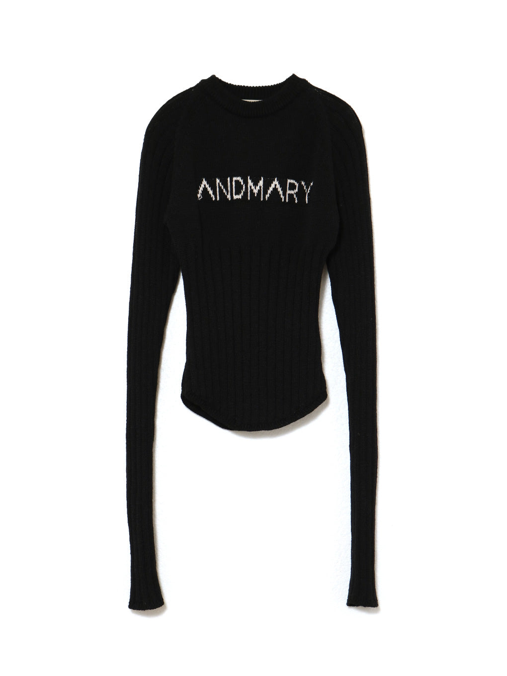 Mary logo knit tops