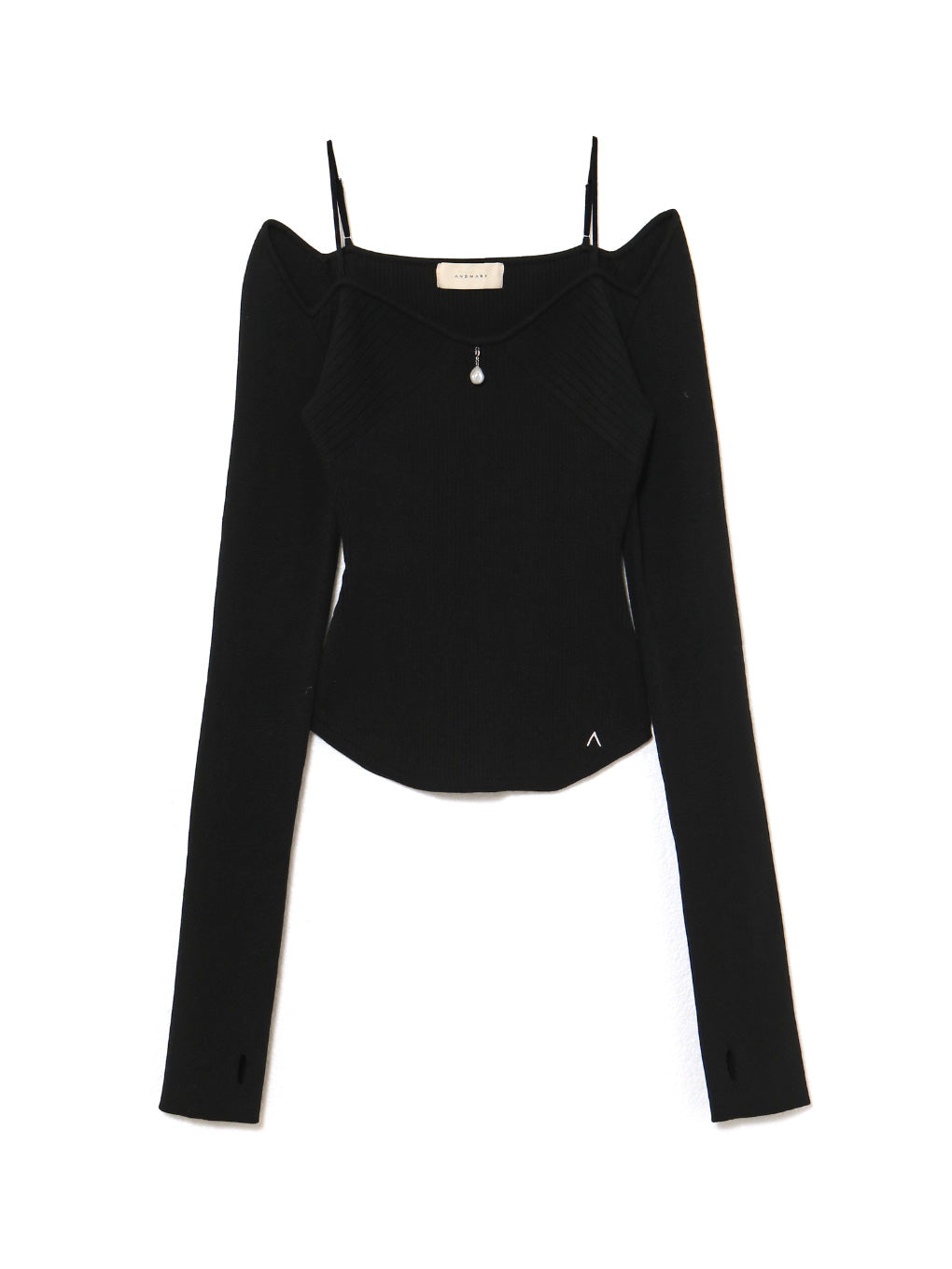Tear knit tops