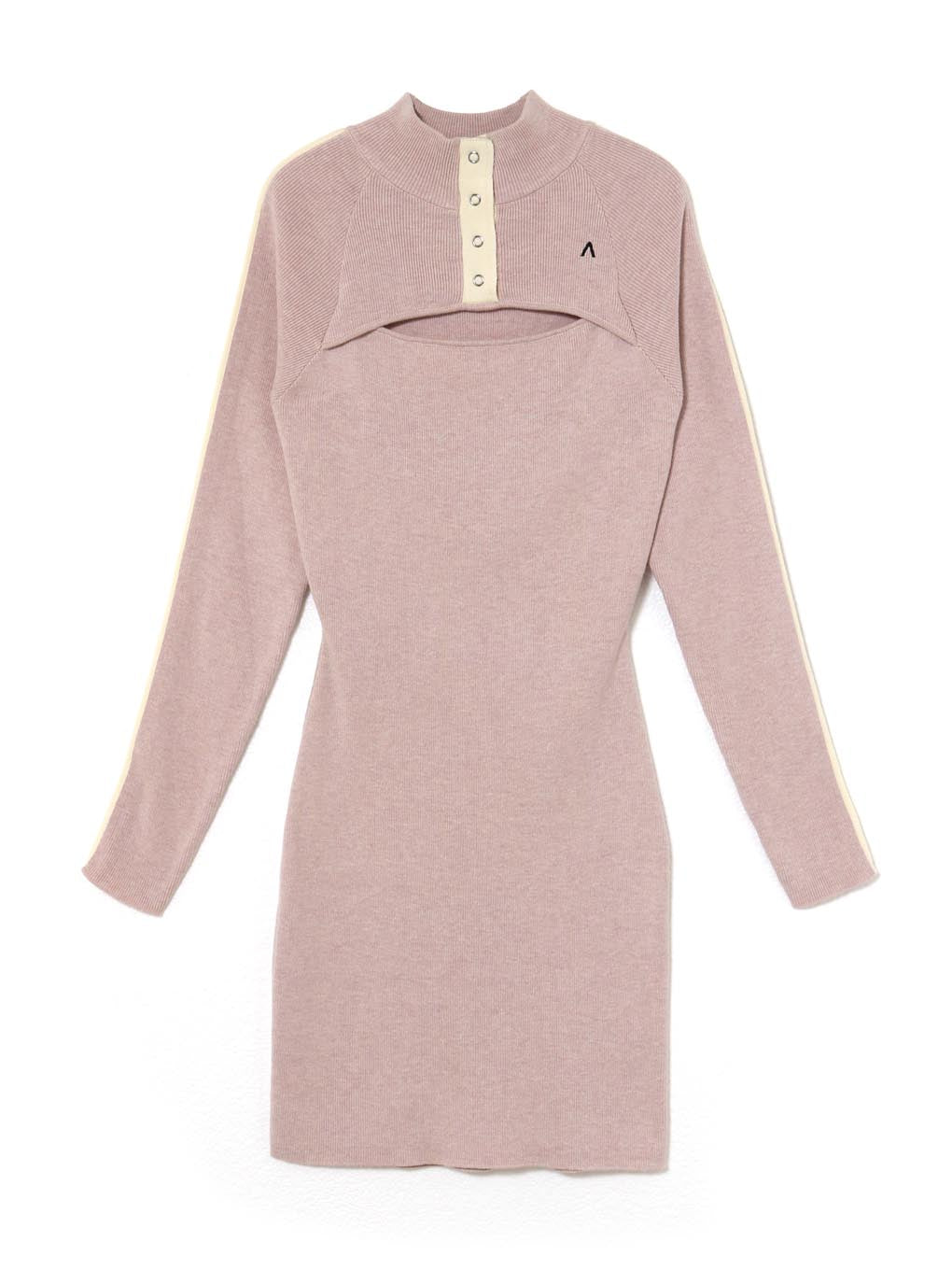 Ava line knit mini dress