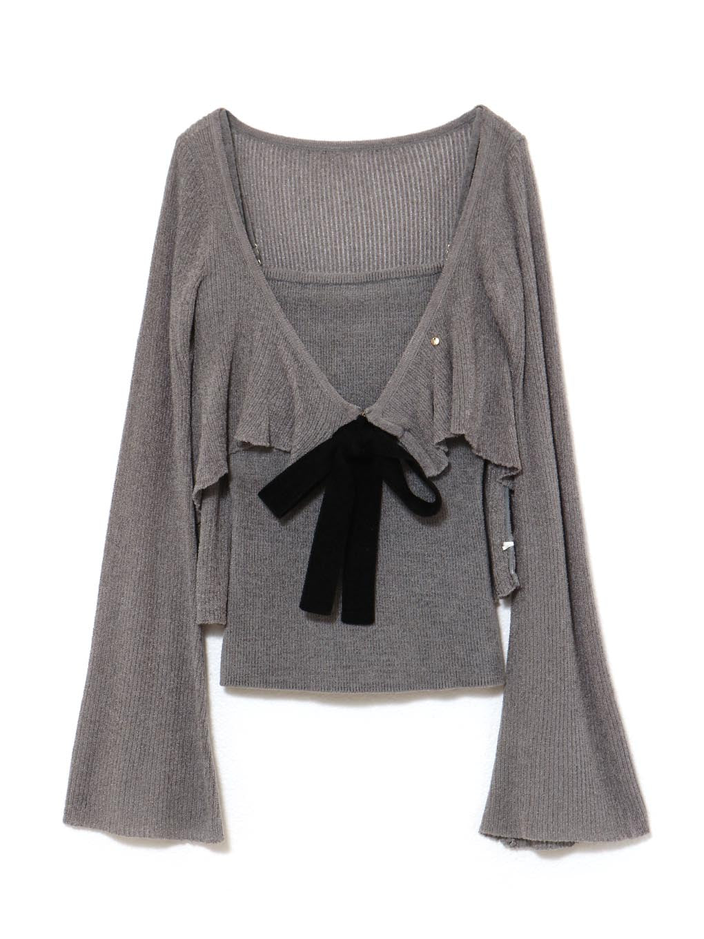 Emma knit flare cardigan set