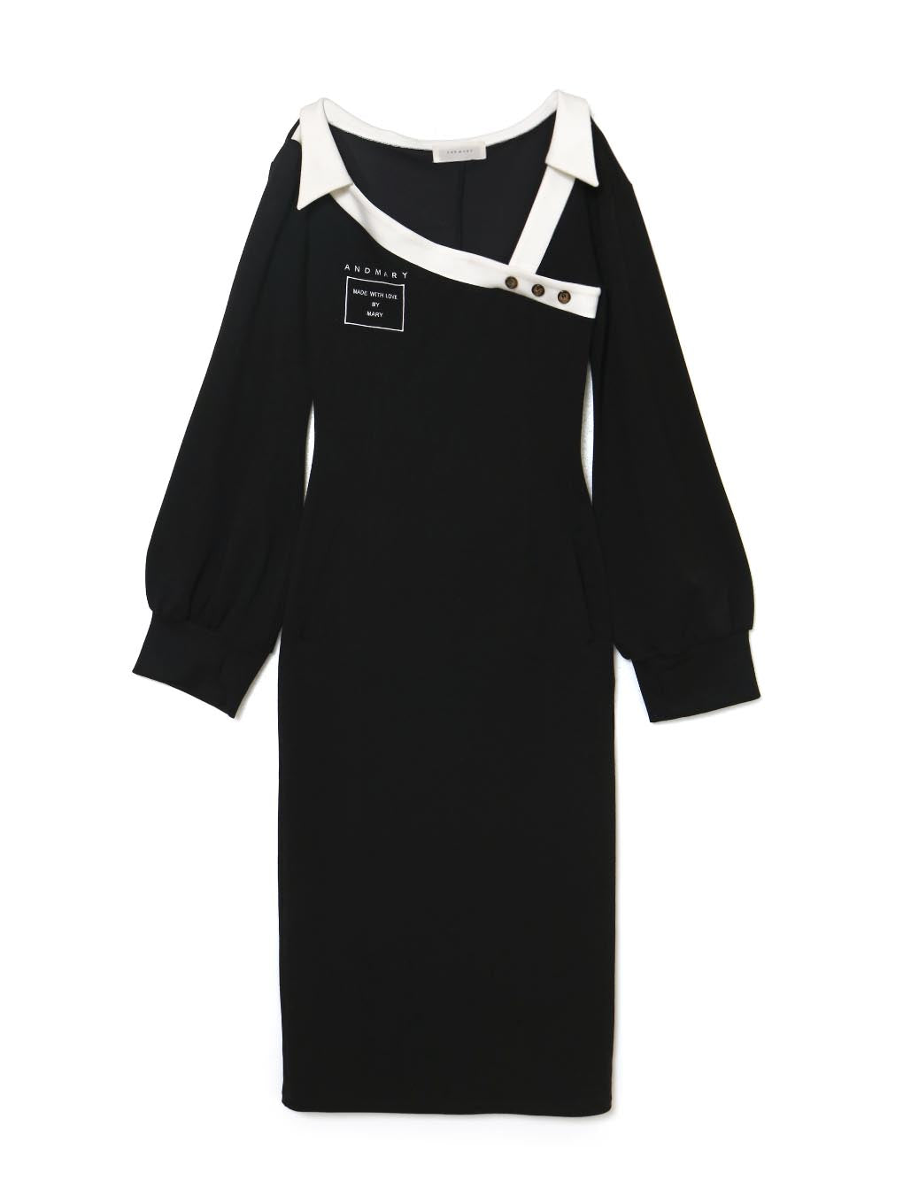 Lucy logo long dress