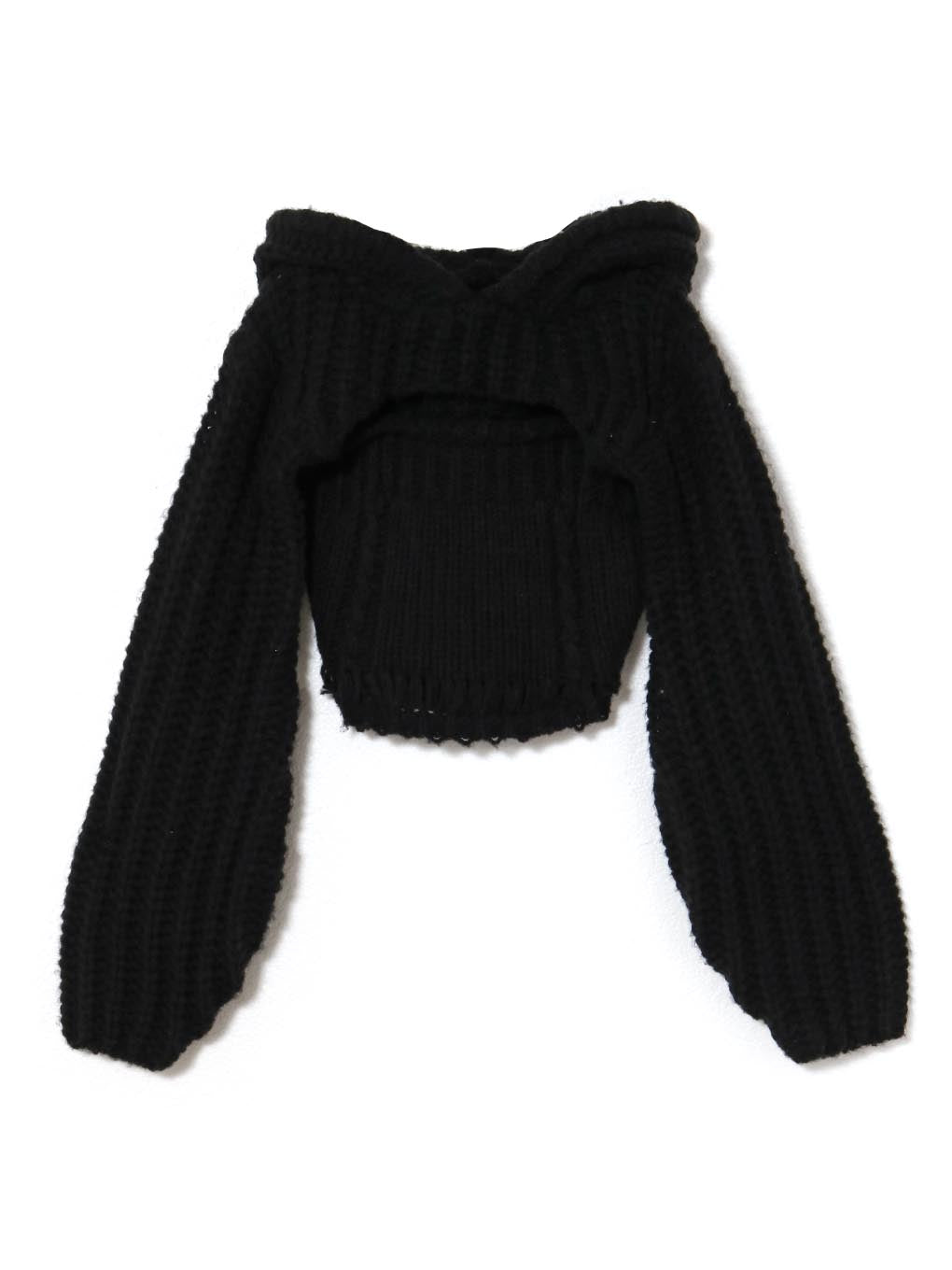 Leo hood knit set