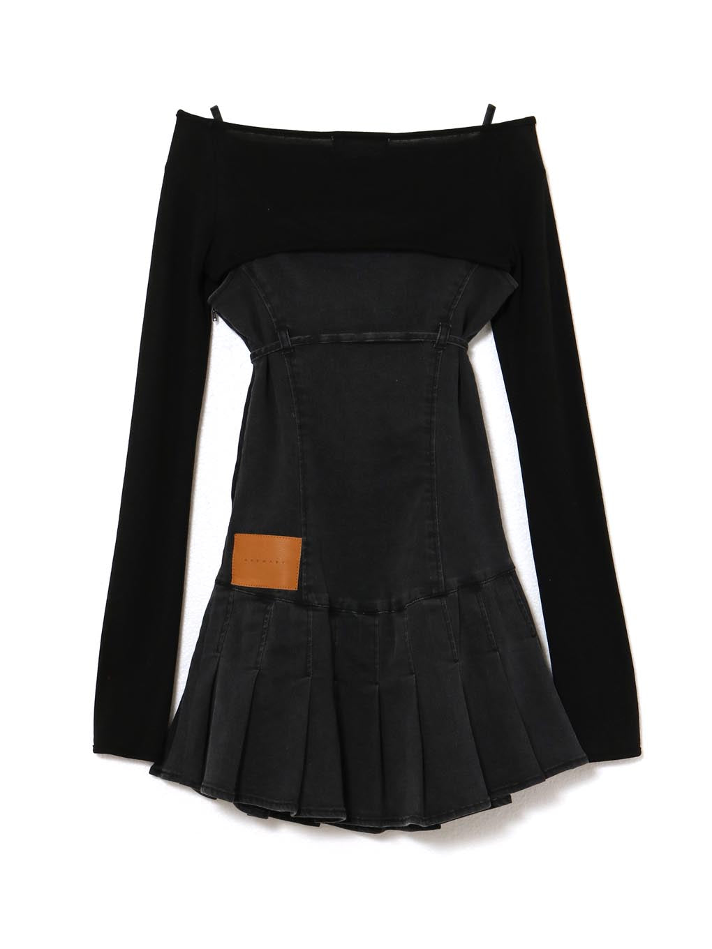 Bonnie denim mini dress