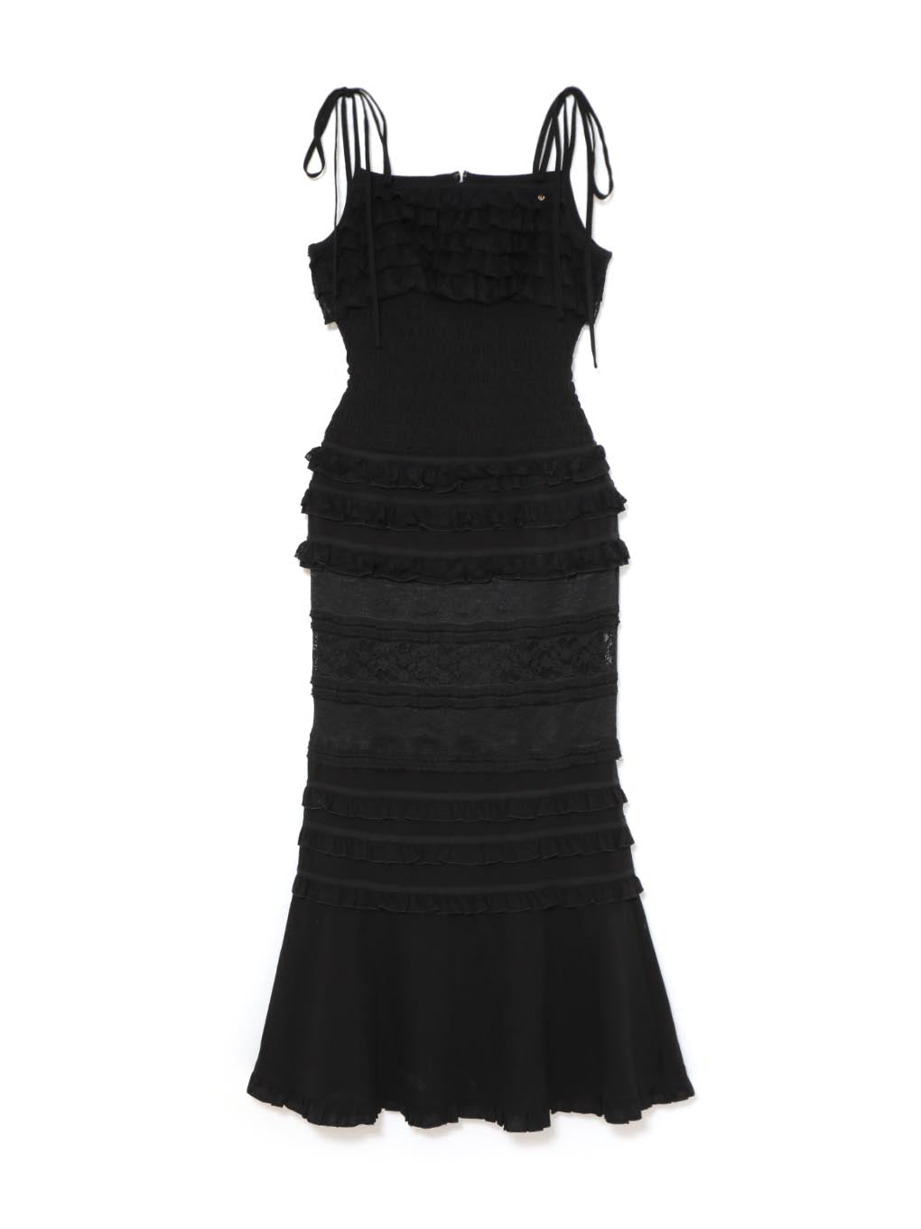 Orla frill long dress
