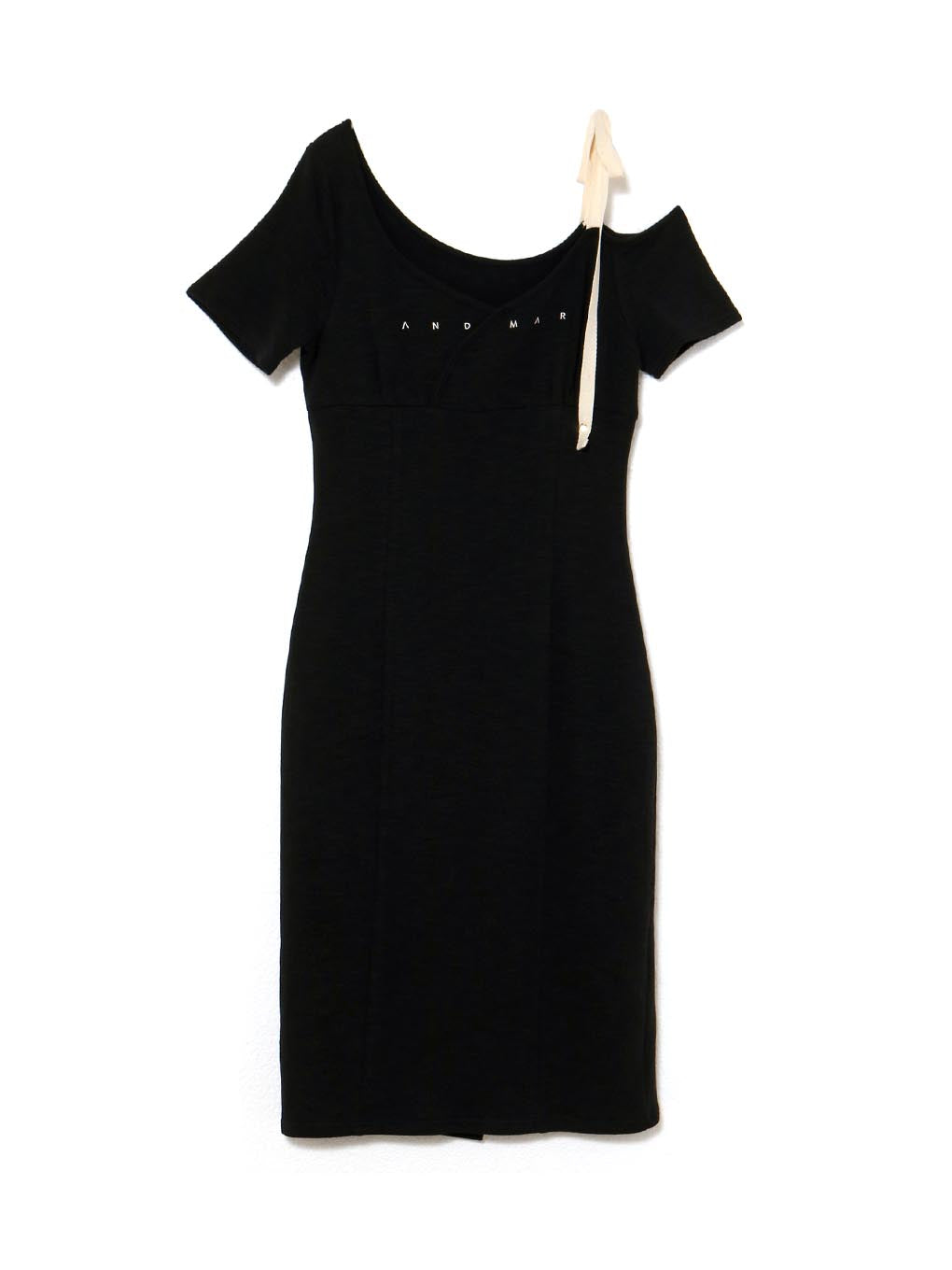 Mary logo ribbon midium dress