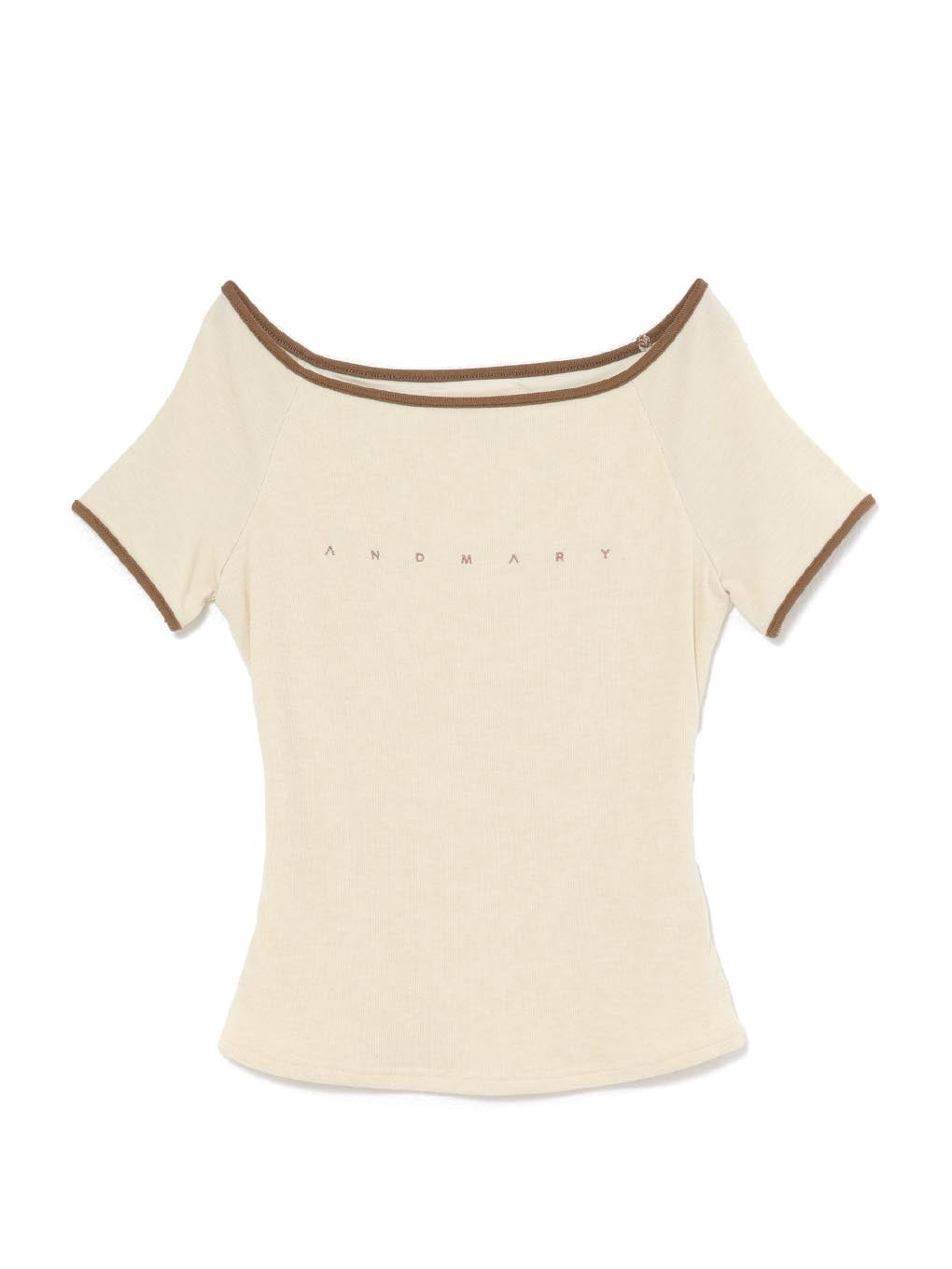 Mary logo piping tops