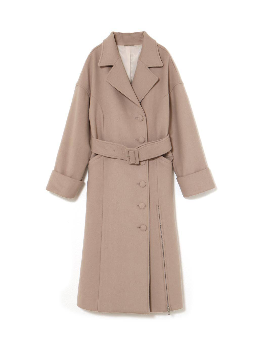 Ange slit long coat