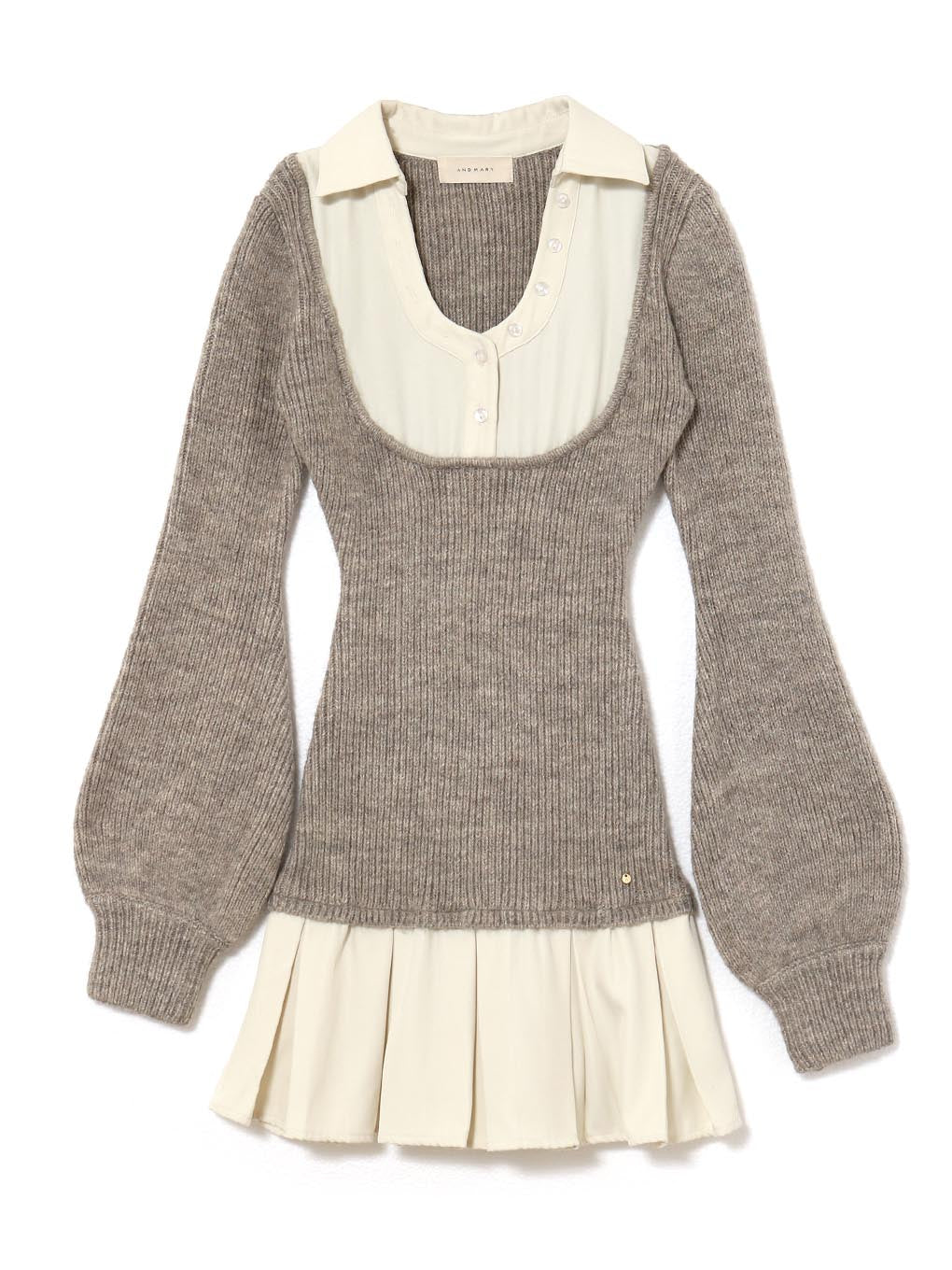 Demi layered mini dress